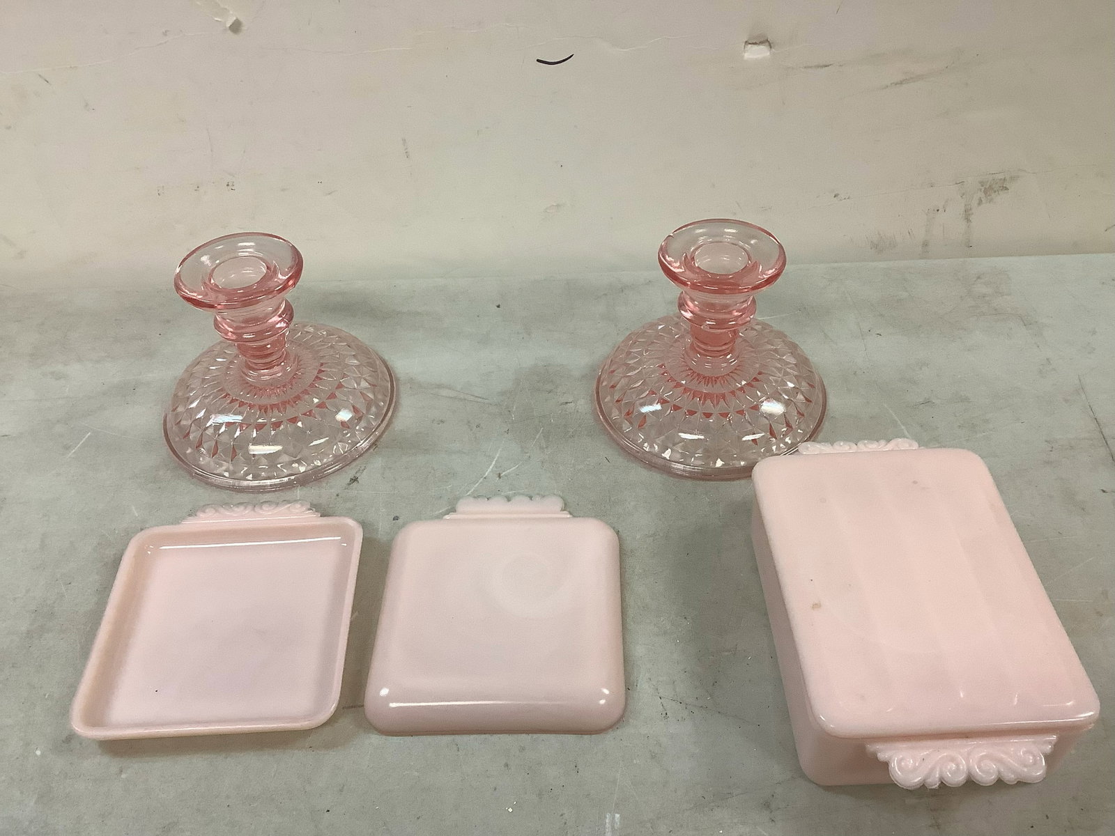 Candle Holders, Soap Dishes, Trinket Box: Candle Holders, Soap Dishes, Trinket Box