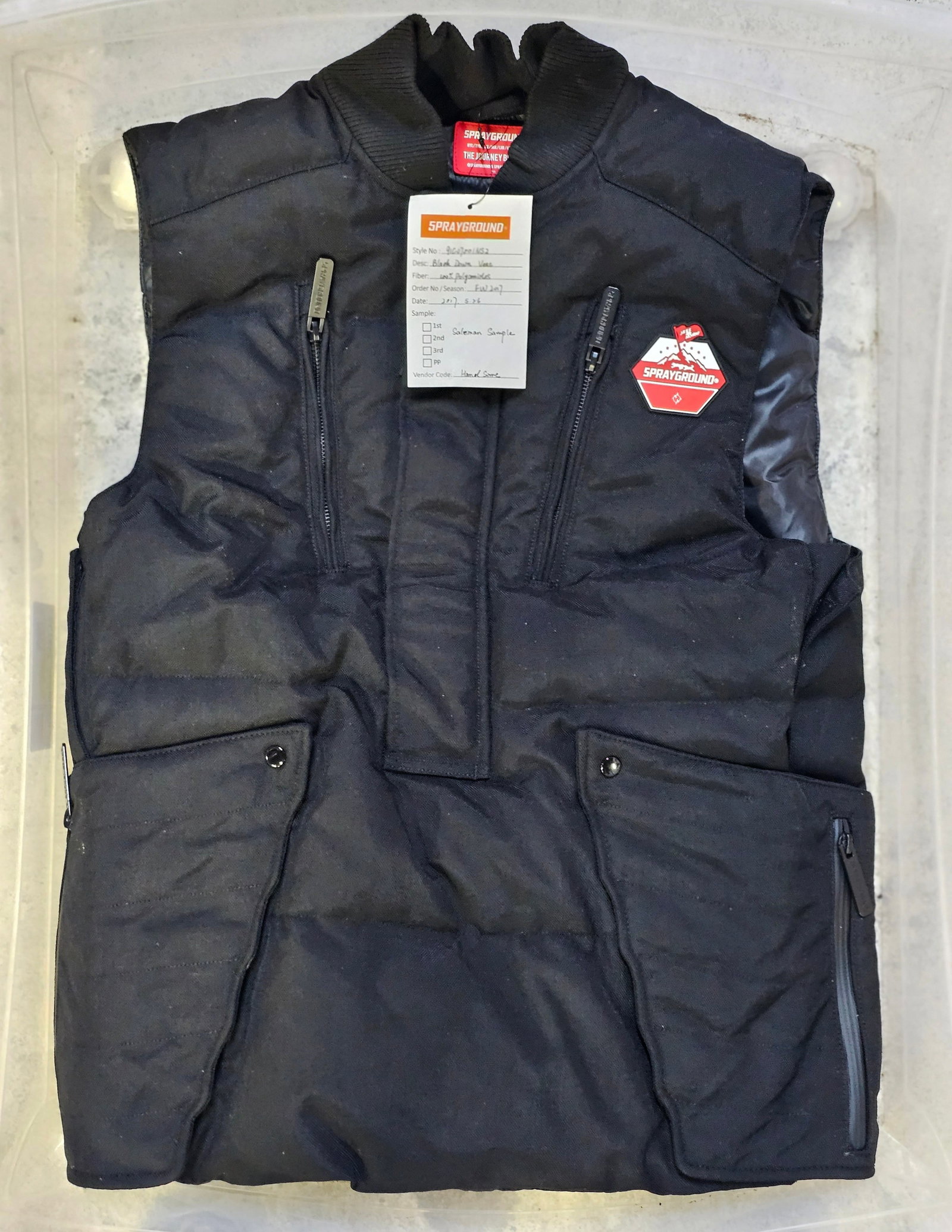 Spraygrouns Salesman Sample Vest: Spraygrouns Salesman Sample Vest