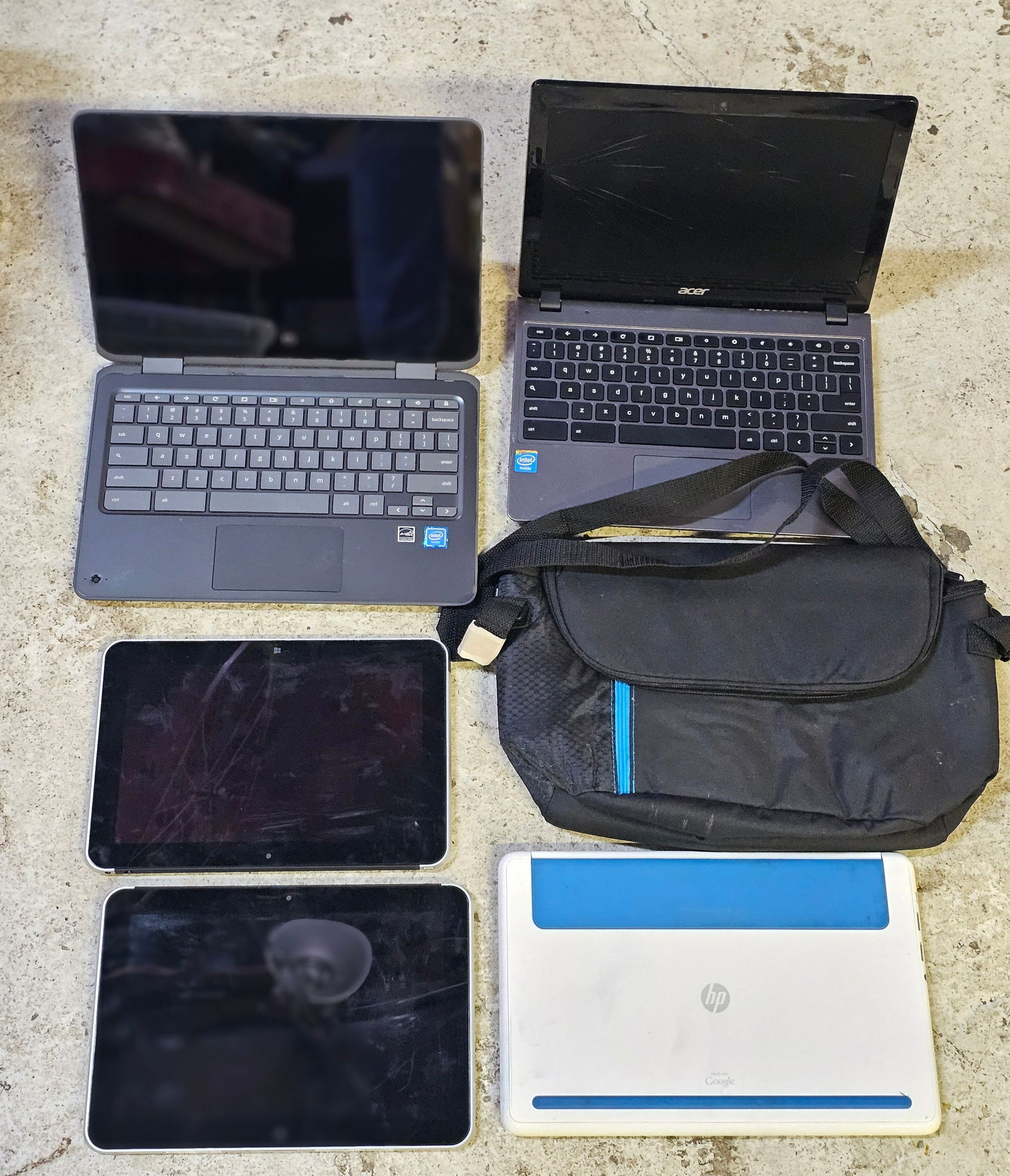 HP Tablets, Laptops, Case. Untested (1 of 1)