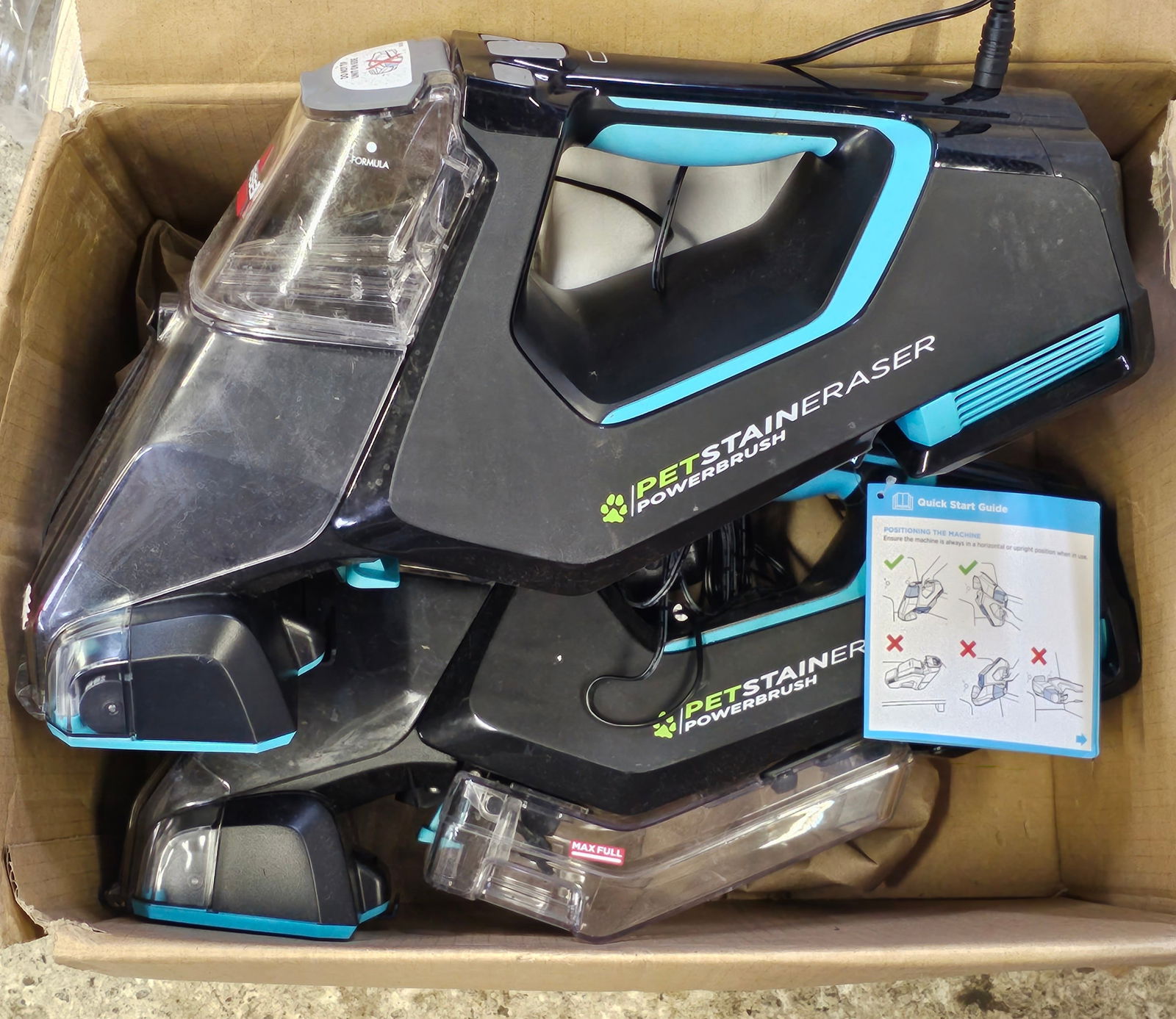 2 New Bissel Handheld Pet Eraser Cleaners (1 of 1)