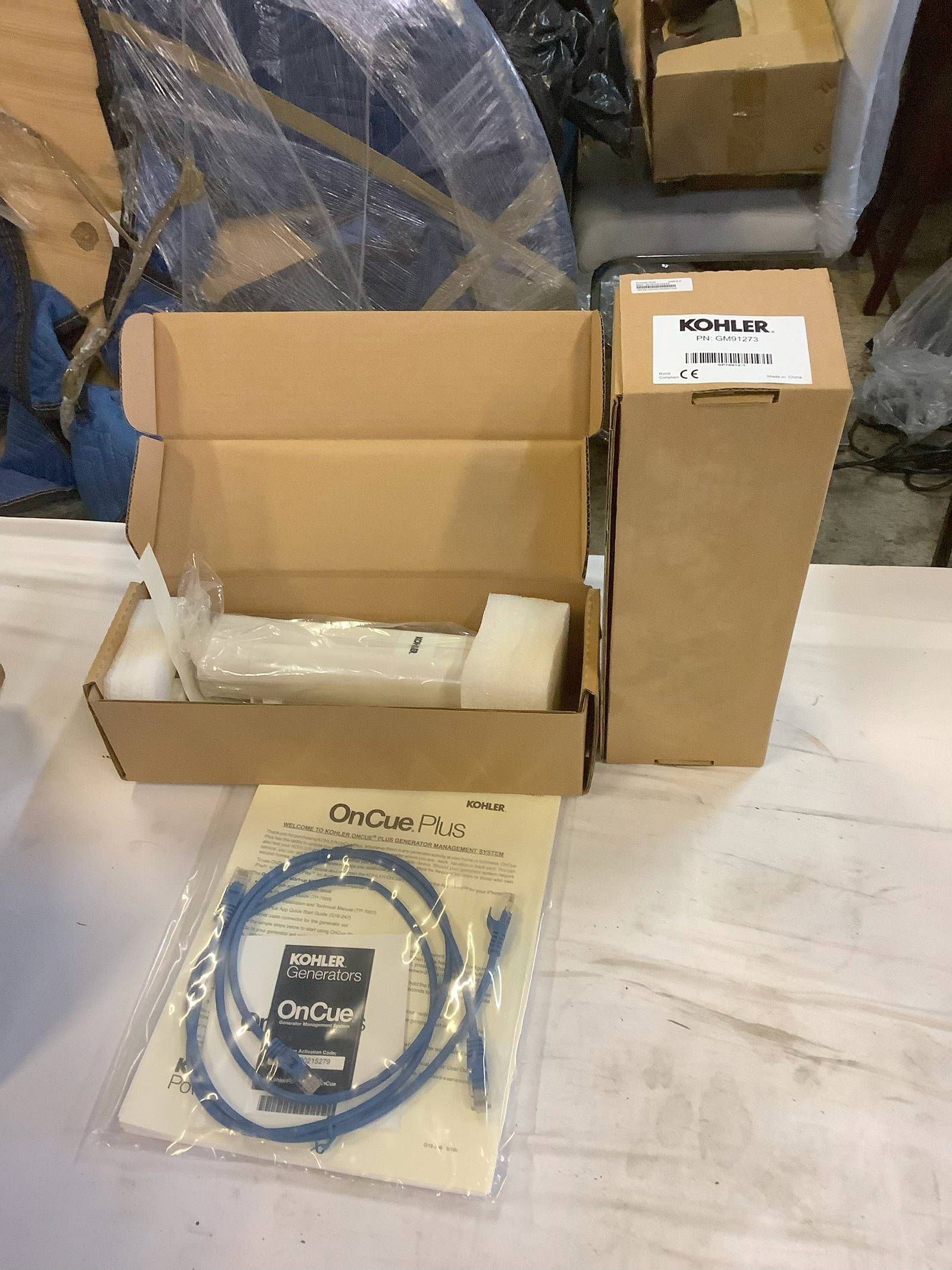 Lot Of Kohler Oncue Plus Generator System Auction