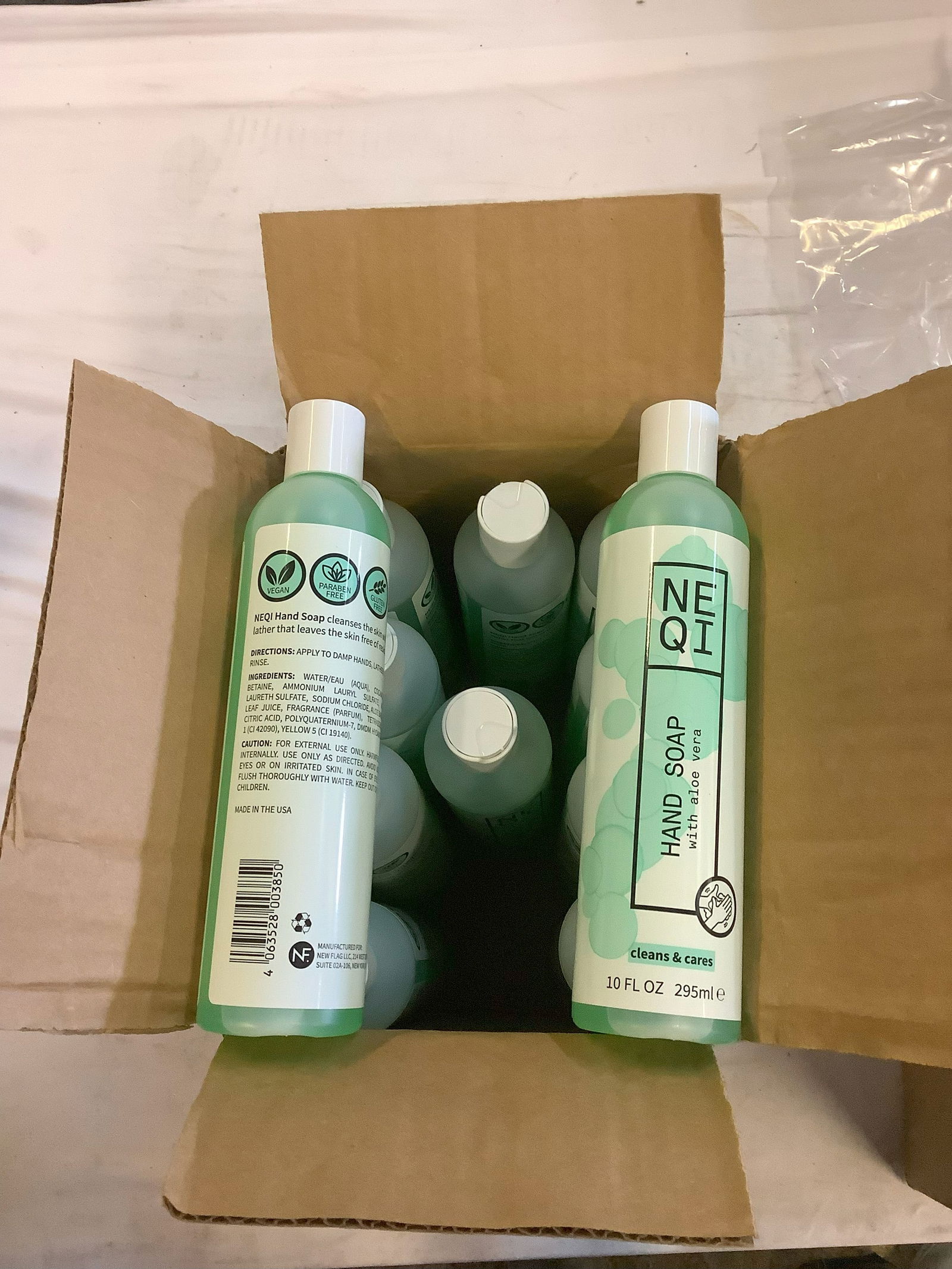 Box Of Neqi Hand Soap Auction