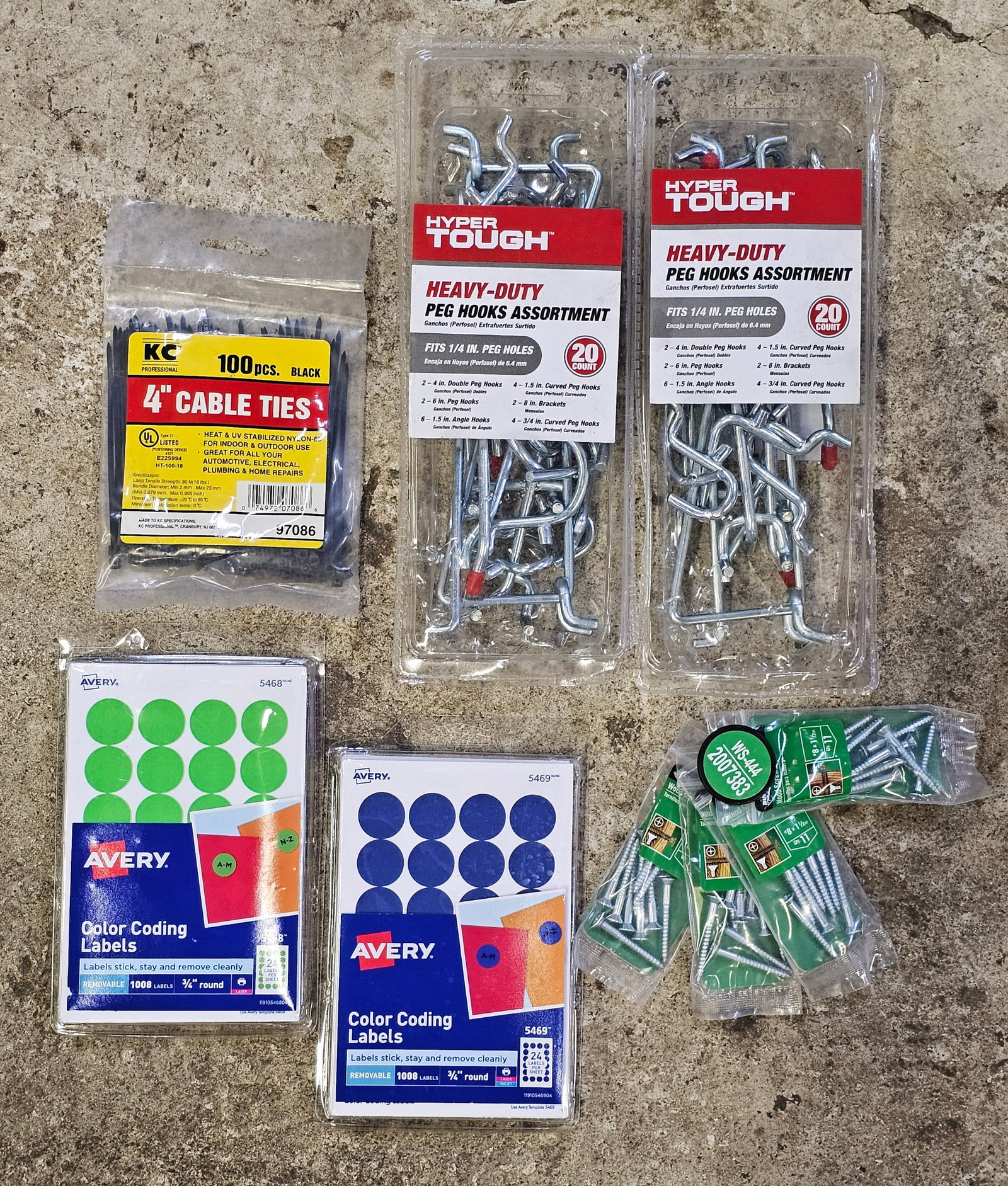 Heavy Duty Peg Hooks, Labels, and more: Heavy Duty Peg Hooks, Labels, and more