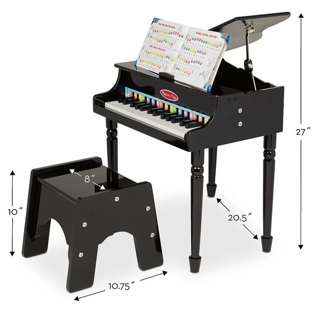 NIB Melissa & Doug Grand Piano: NIB Melissa & Doug Grand Piano