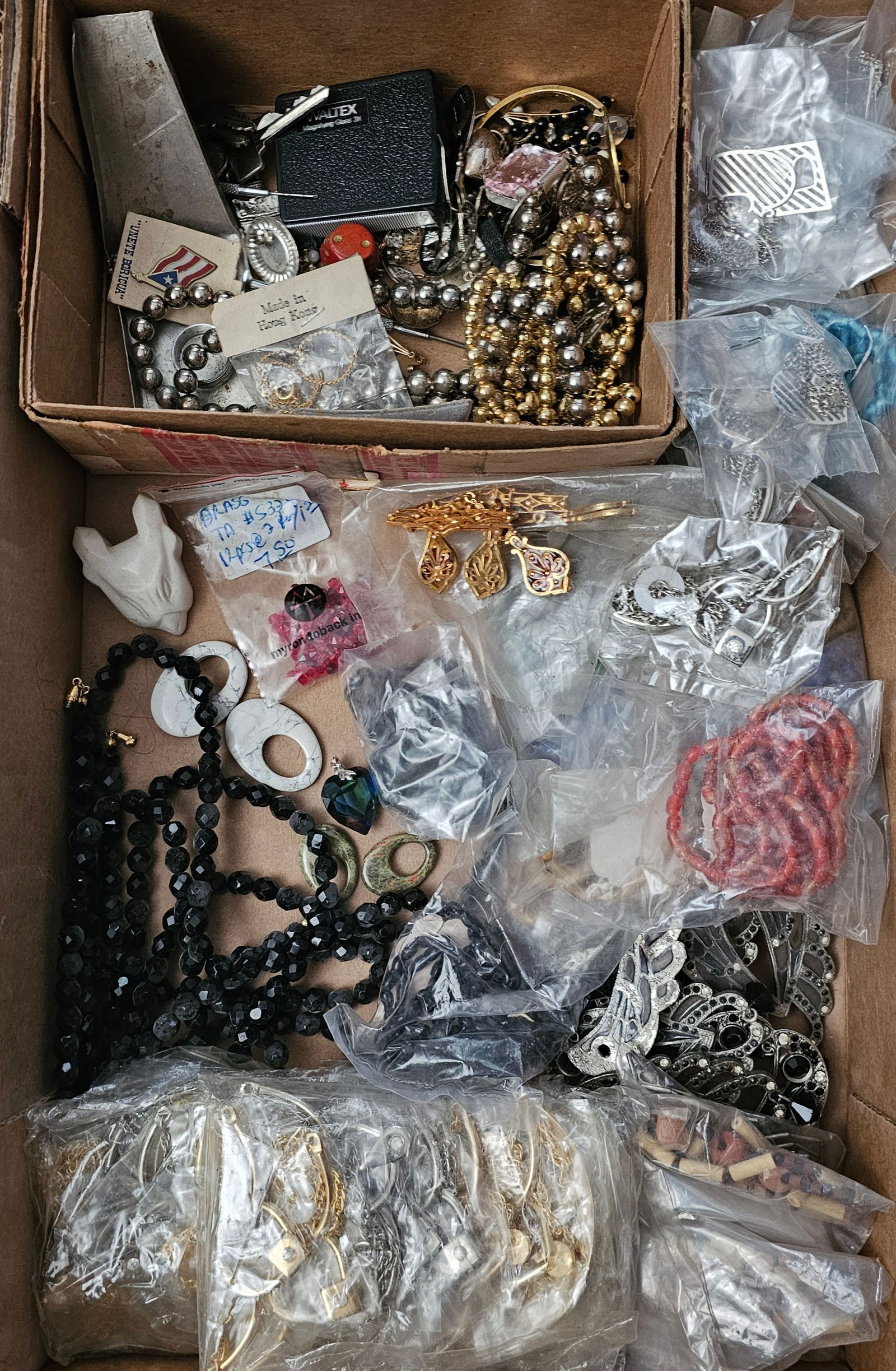 Vintage NOS Necklaces, Bracelets Findings and Tools for Jewelry Making (1 of 1)