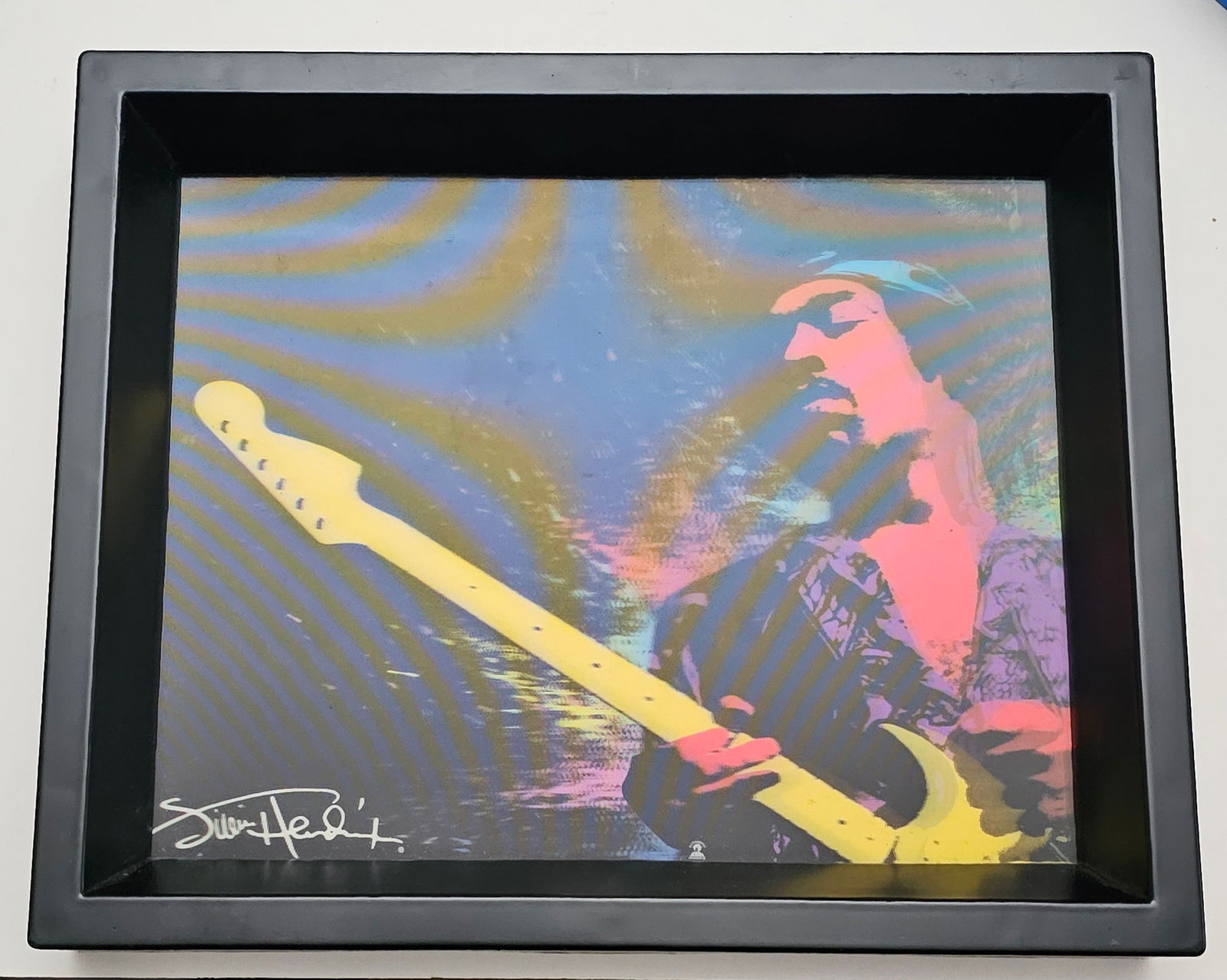 Jimi Hendrix 3D Wall Art 9.5x11.5": Jimi Hendrix 3D Wall Art 9.5x11.5"