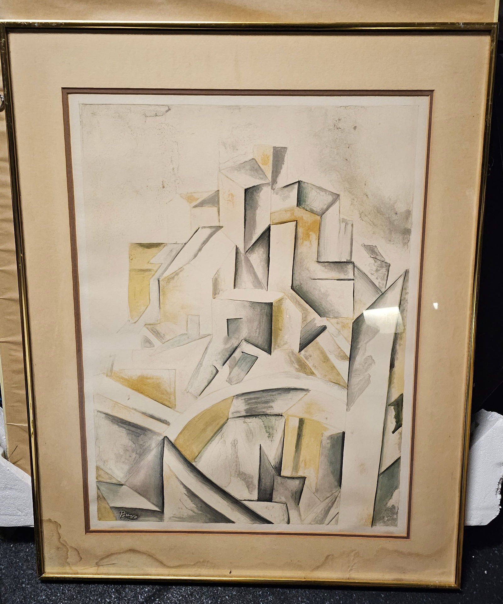 "The Reservoir" Horta de Ebro Pablo Picasso Framed Print (1 of 2)