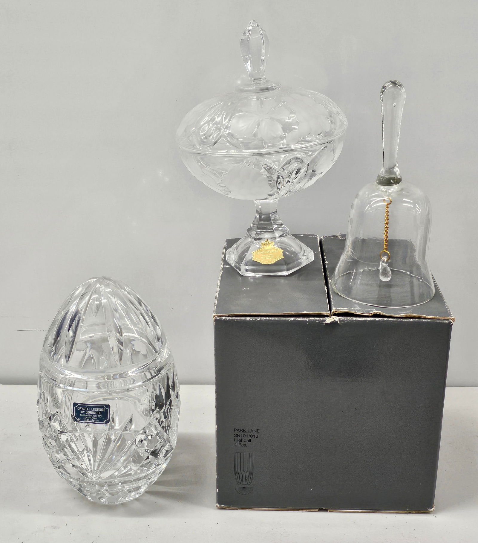 New $ Mikasa Highball Glasses, Godinger Crystal and more (1 of 1)