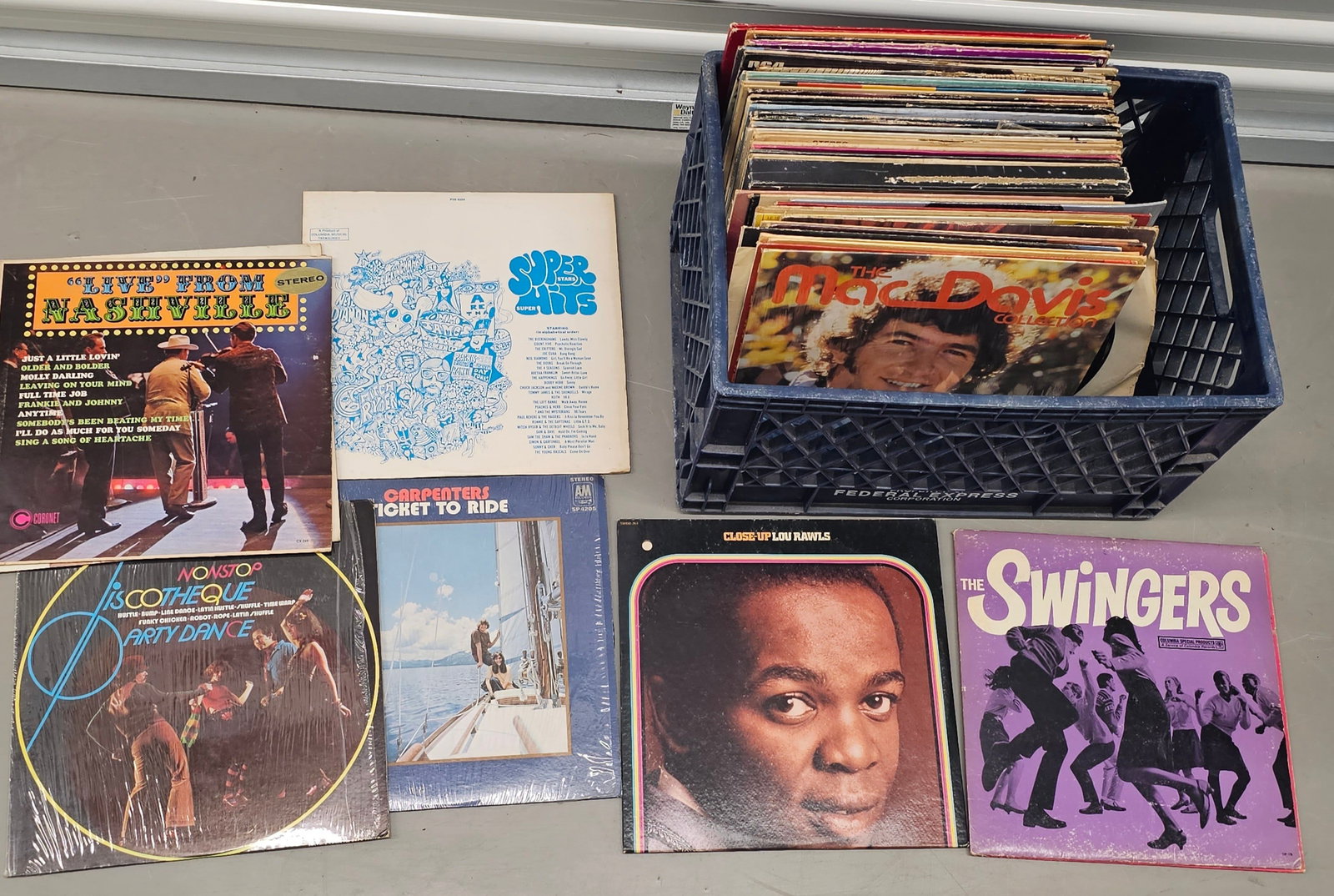 Crate of Vintage Records: Crate of Vintage Records