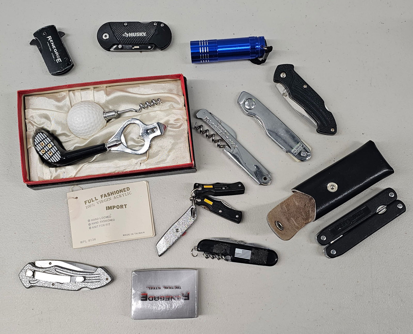 Vintage Bar Items, Knives, Chevy Multitool (1 of 1)