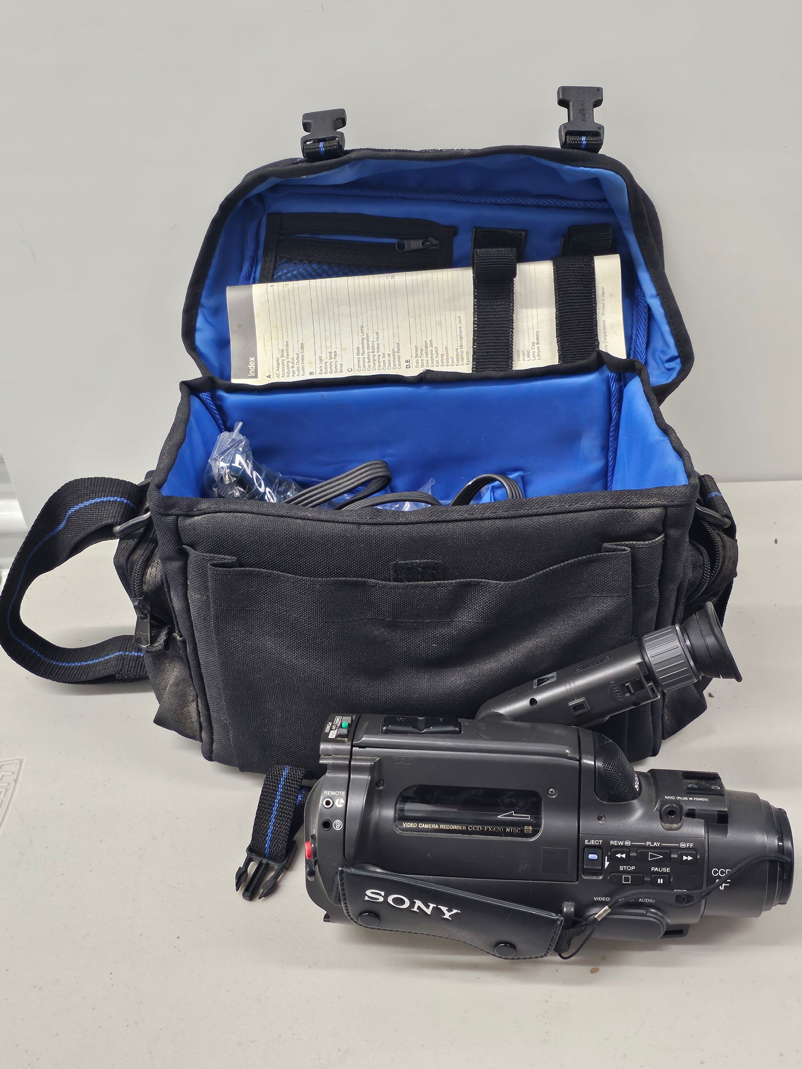 Sony Handycam, Accessories, and Case (1 of 1)
