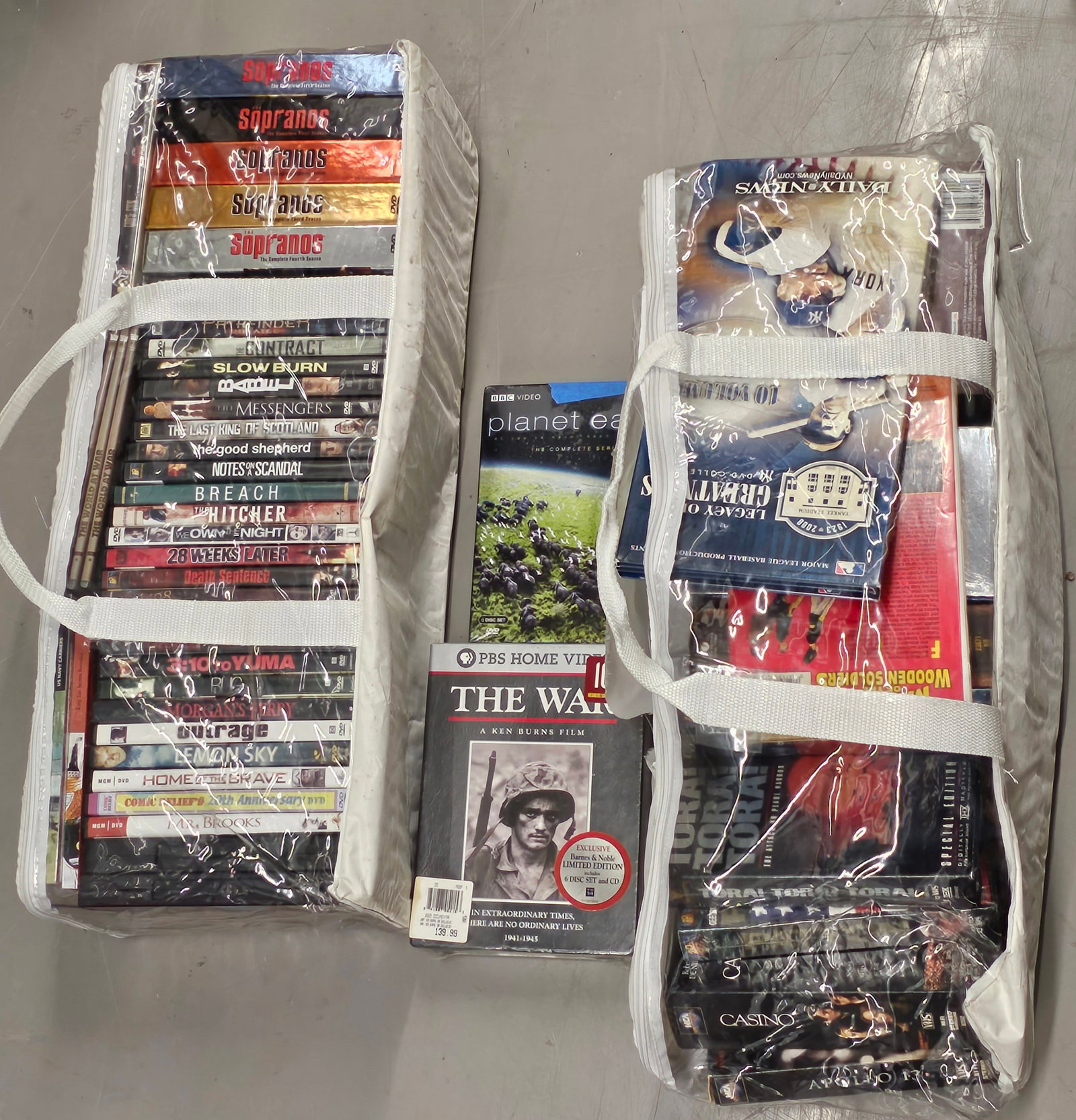 DVDS and a few VHS Tapes: DVDS and a few VHS Tapes