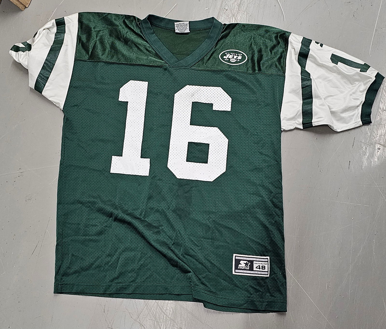 NY Jets Testaverde Starter Jersey XL (1 of 2)