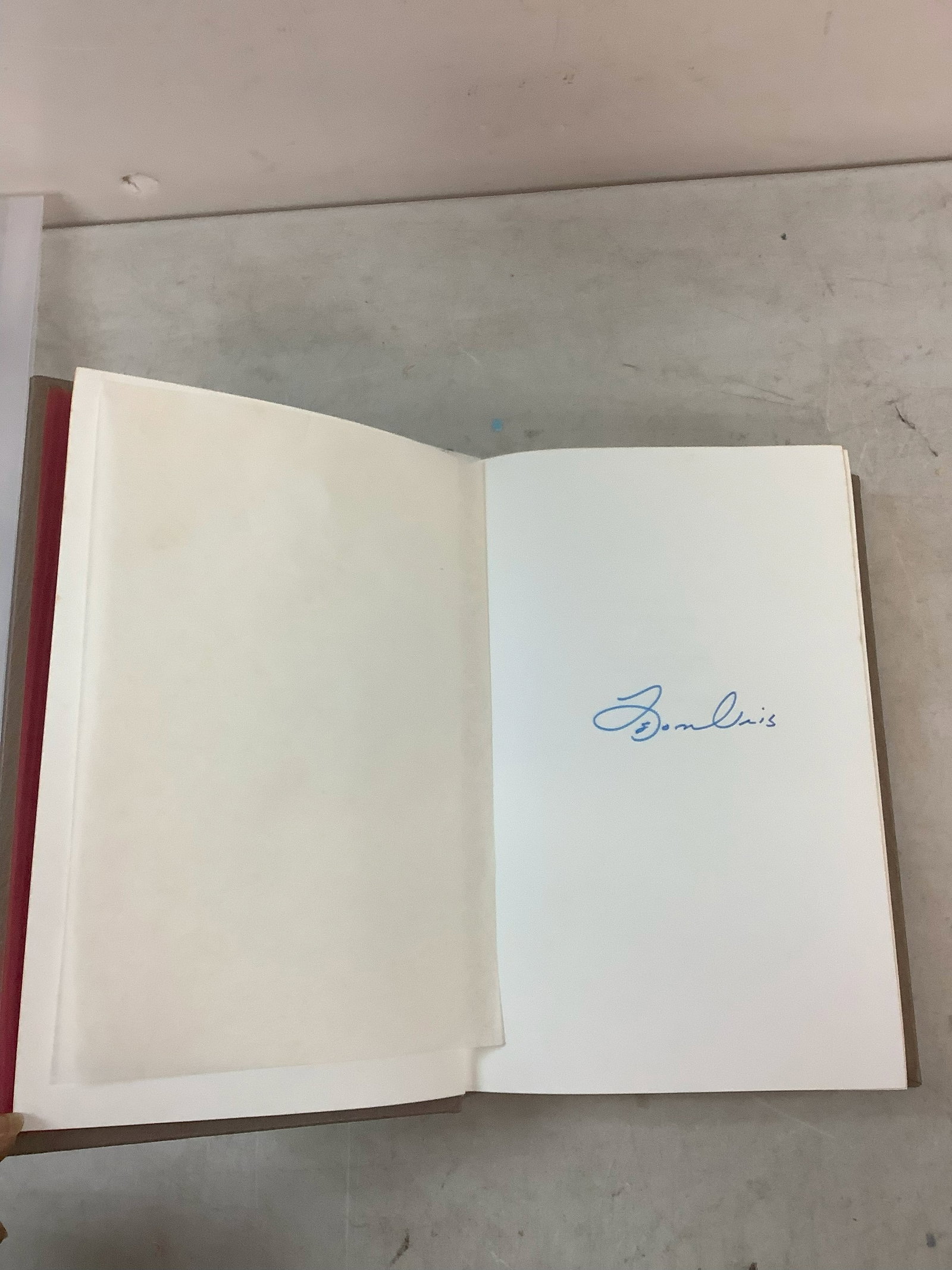 Leon Uris Exodus - signed: Leon Uris Exodus - signed