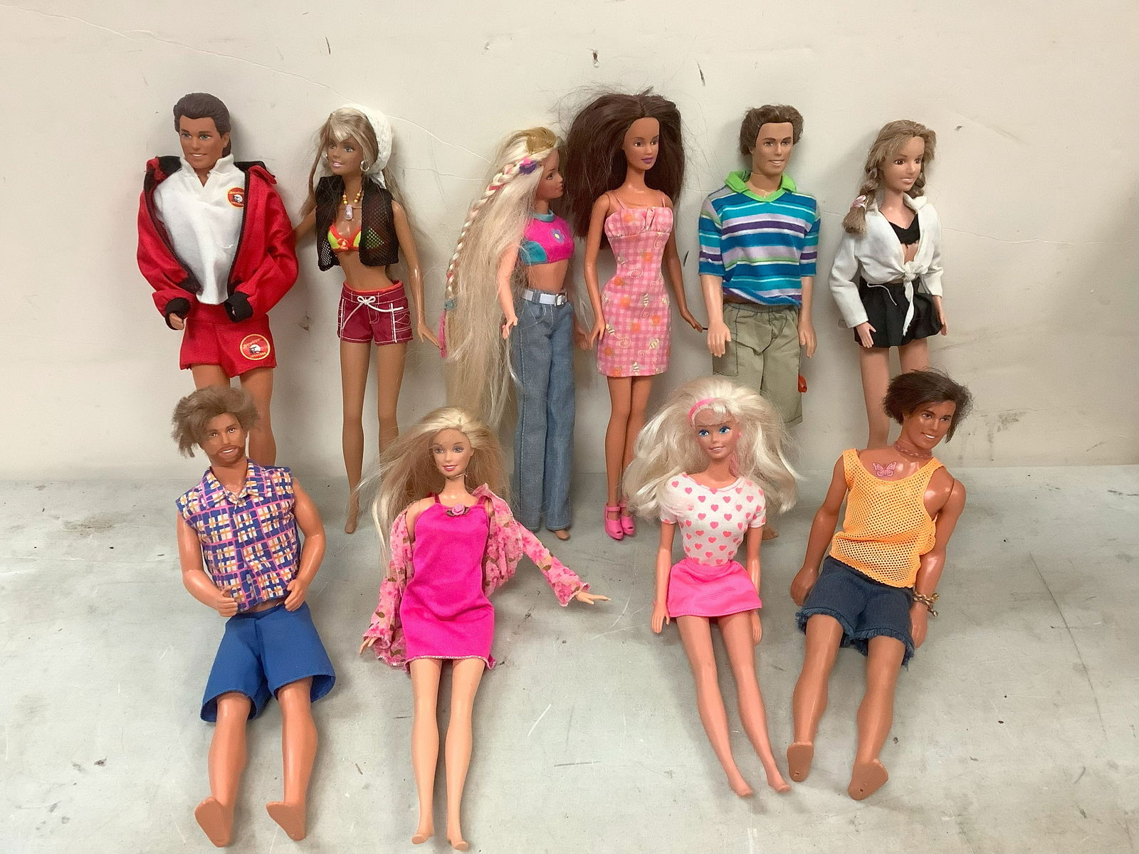 Assorted Barbie and Ken Dolls: Assorted Barbie and Ken Dolls