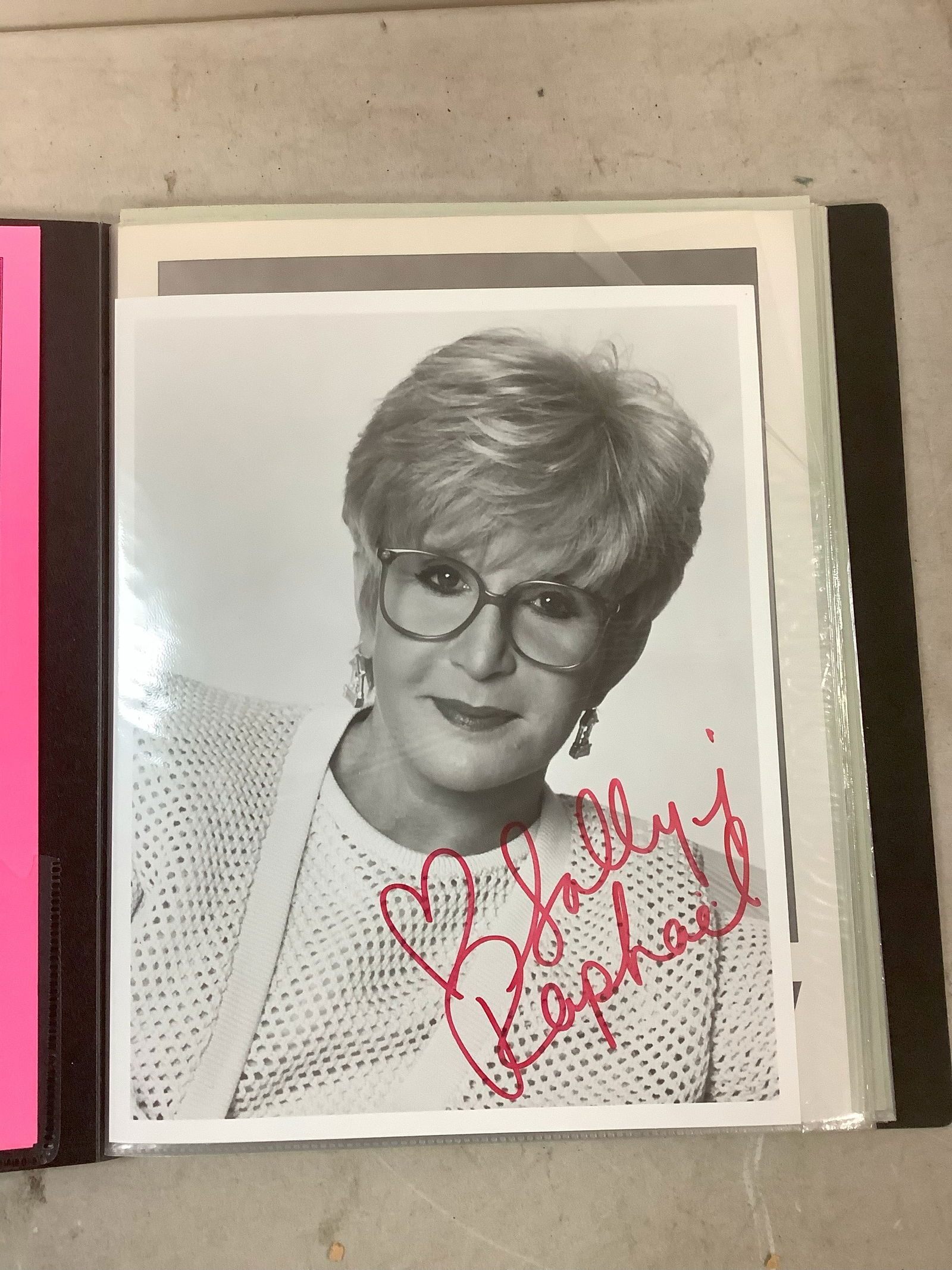 Autographed Headshot - Sally Jessie Raphael 10x8 (1 of 1)