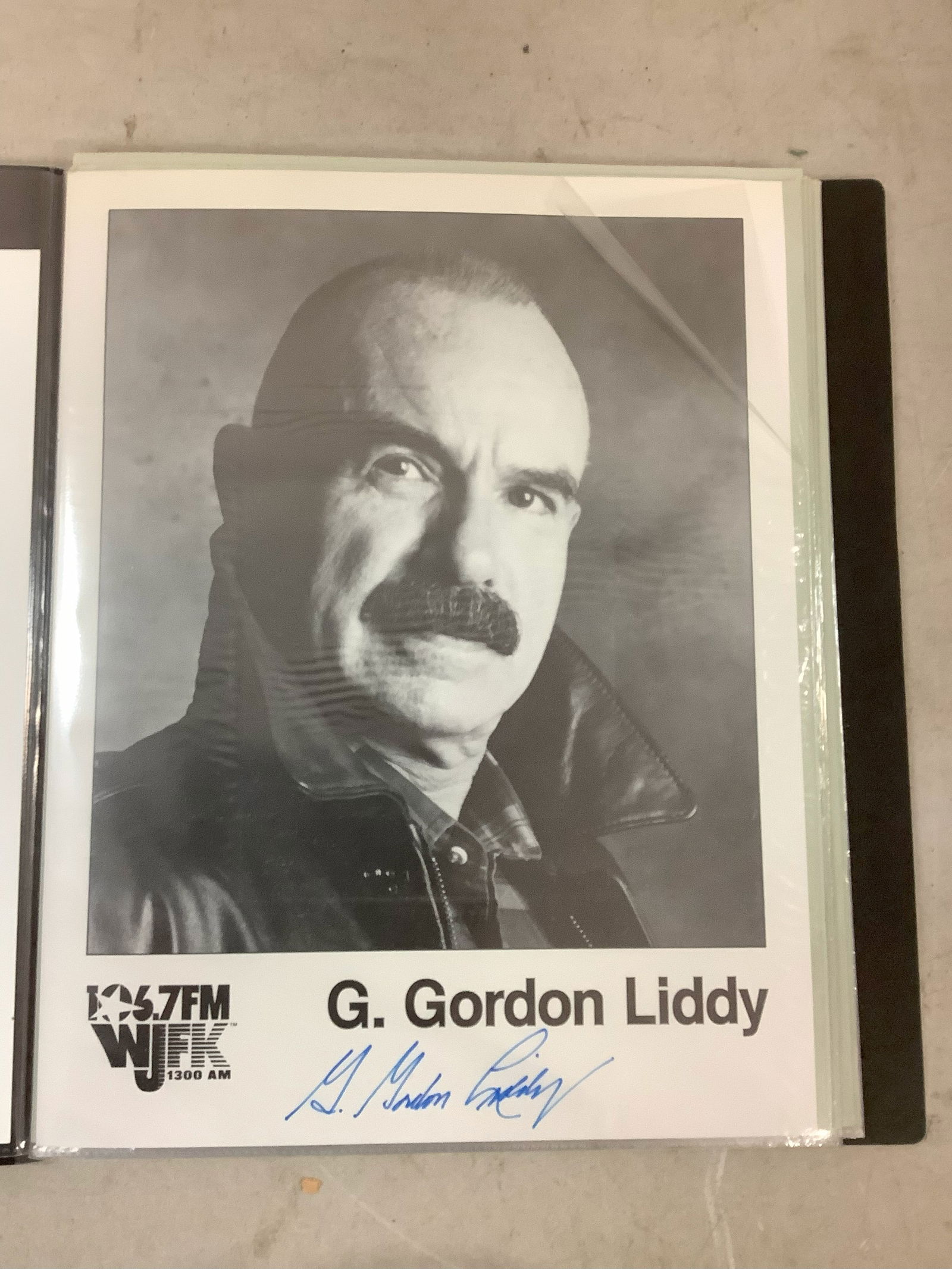 Autographed Headshot - G. Gordon Liddy 11x8.5 (1 of 1)