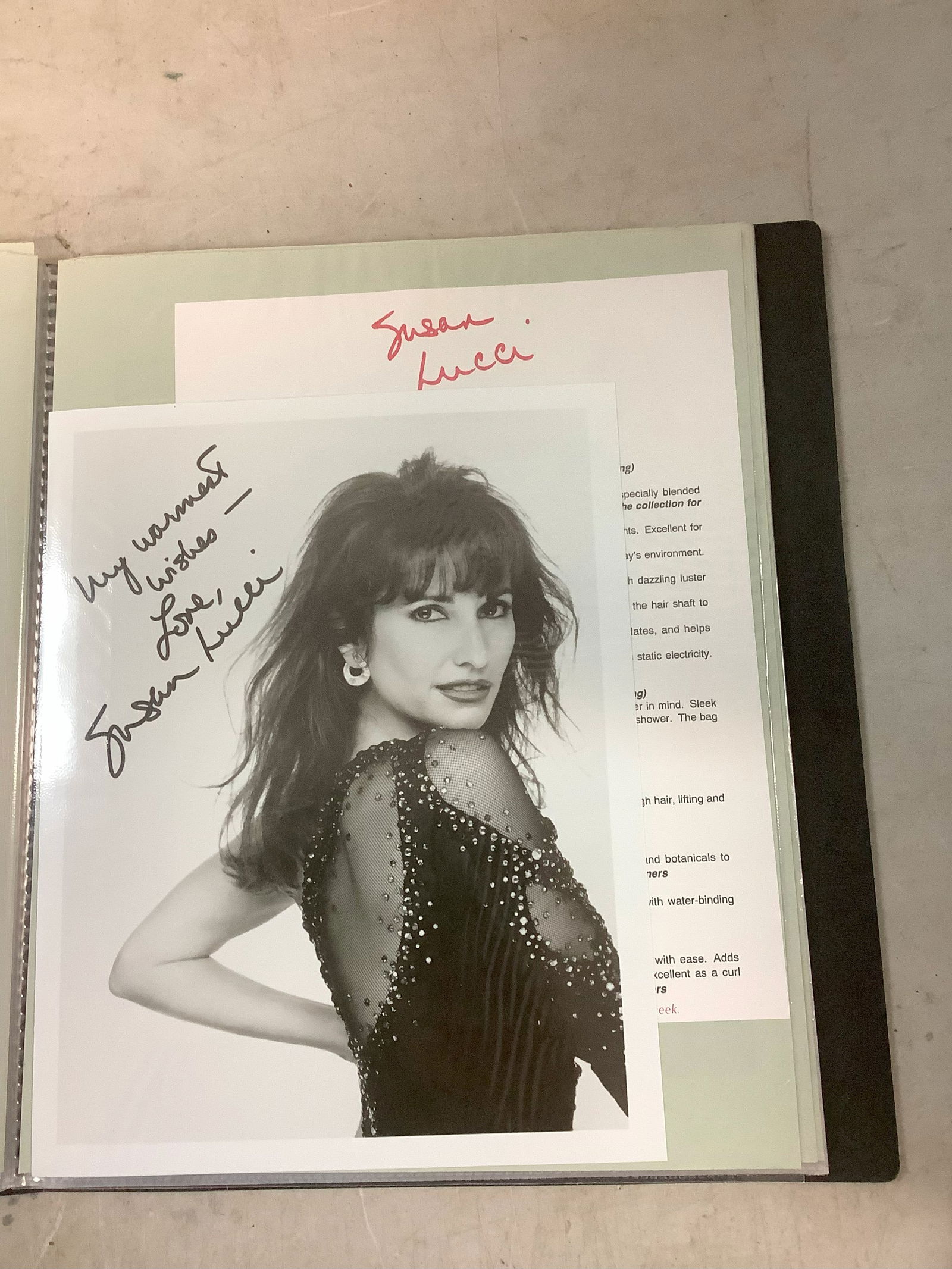 Autographed Headshot - Susan Lucci 7x9 (1 of 1)