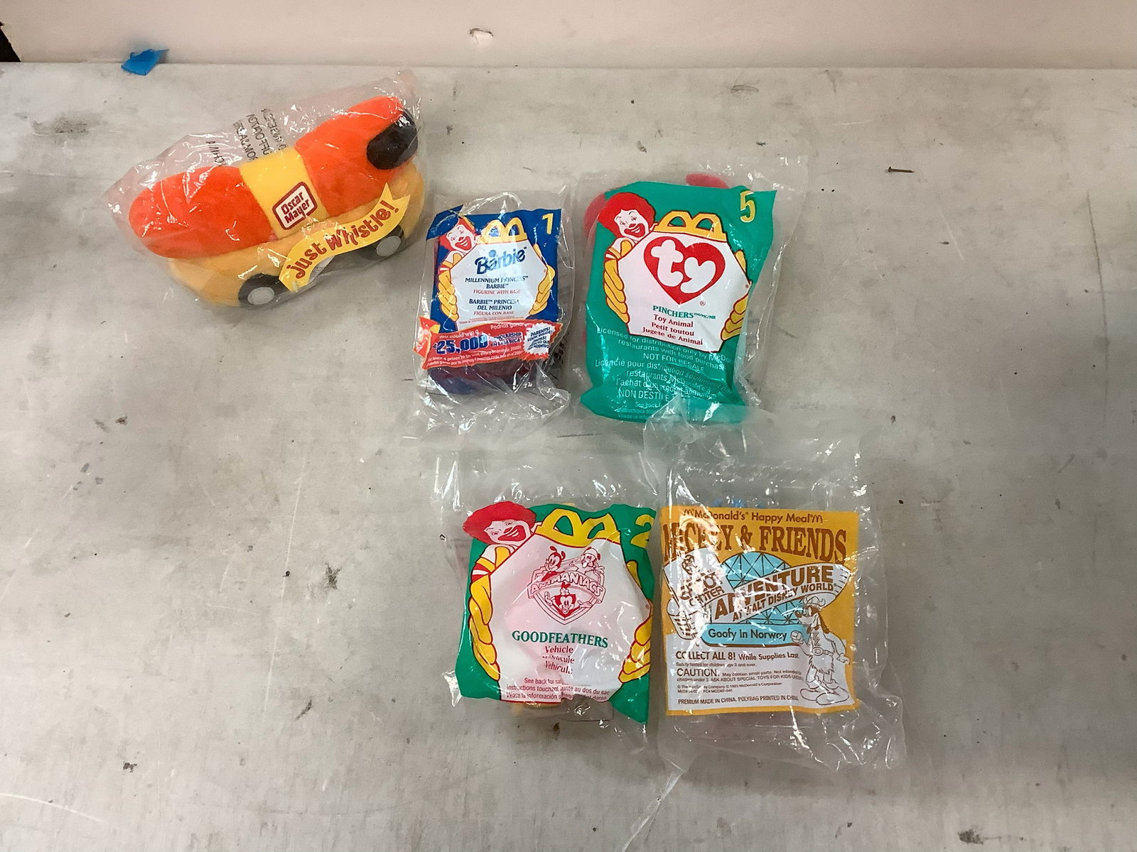 McDonald's Happy Meal Toys -unopened, Oscar Mayer Weiner Mobile: McDonald's Happy Meal Toys -unopened, Oscar Mayer Weiner Mobile