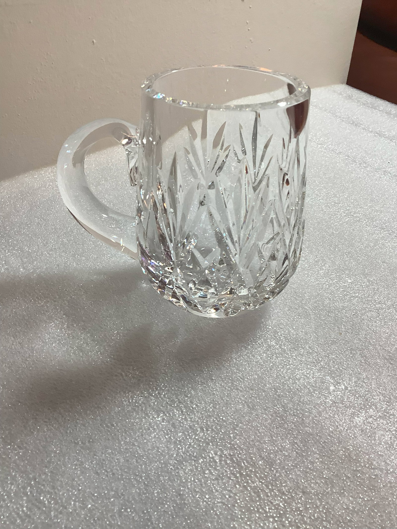Waterford Crystal Mug 4 1/2": Waterford Crystal Mug 4 1/2"