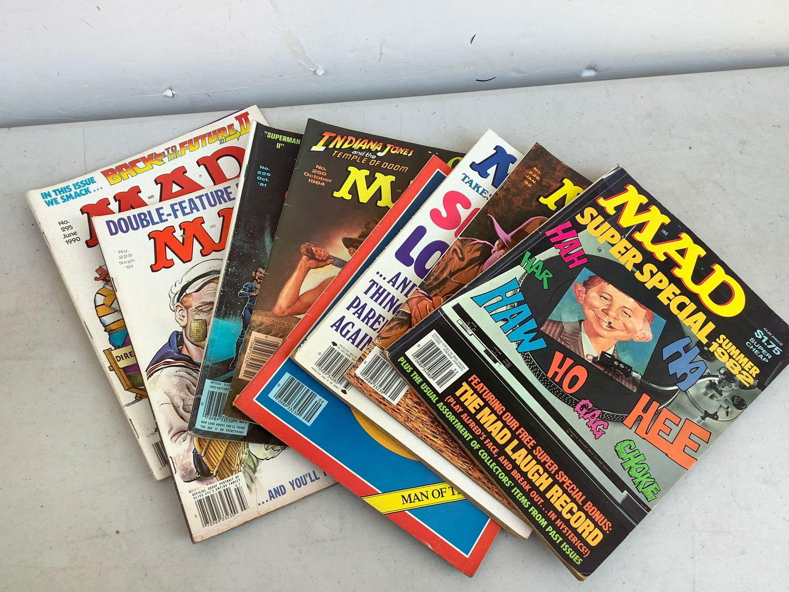Lot Of Vintage Mad Magazines Auction