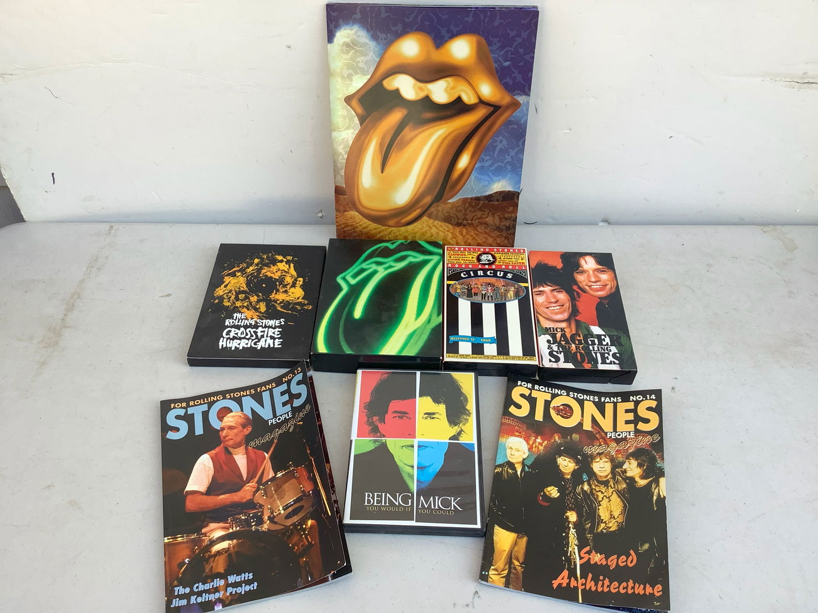 Rolling Stones VHS Tapes, DVDs, CDs and Magazines, Rolling Stones Bridges to Babylon World Tour (1 of 1)