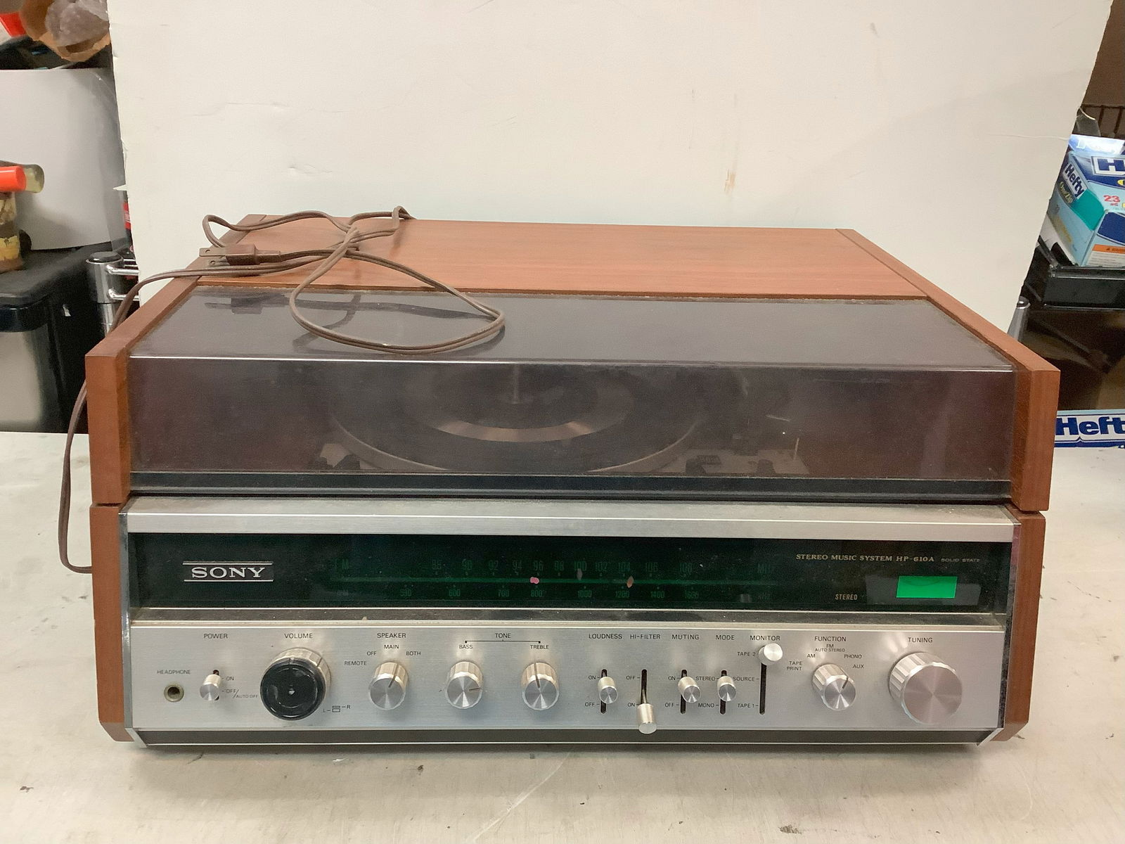 Sony Vintage Stereo Music System HP-610A (1 of 1)