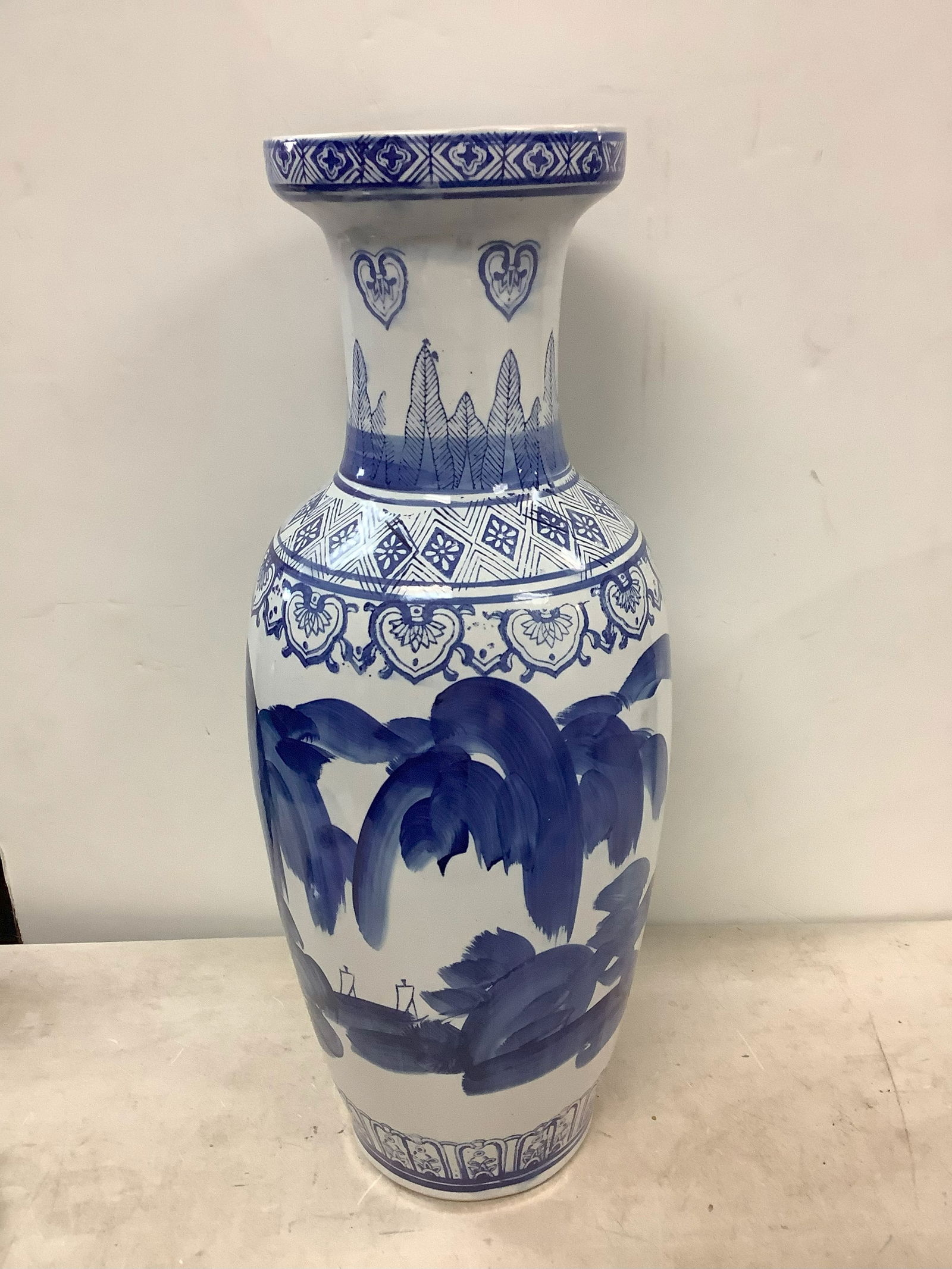 Decorative Floor Vase 23 in tall (1 of 1)