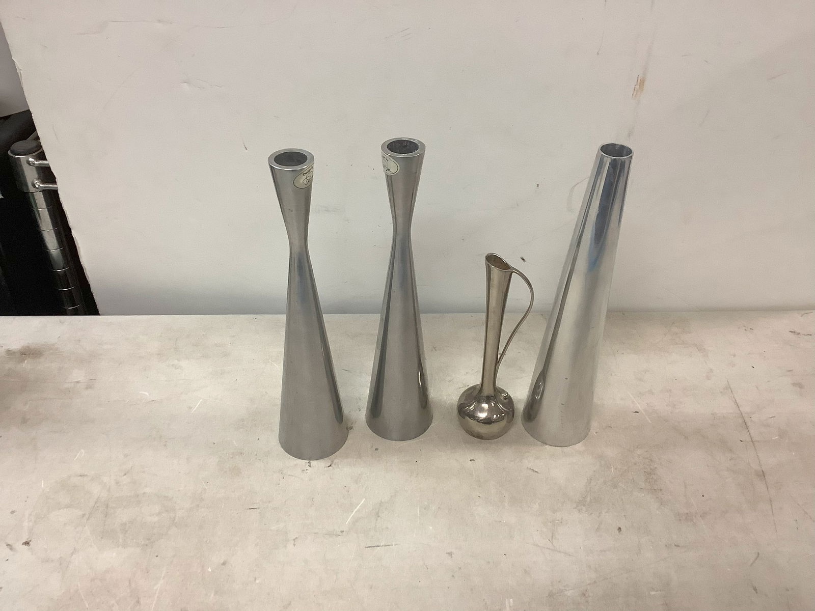 Ikea Mid Century Scandi Style Stainless Candle Holders and more (1 of 1)