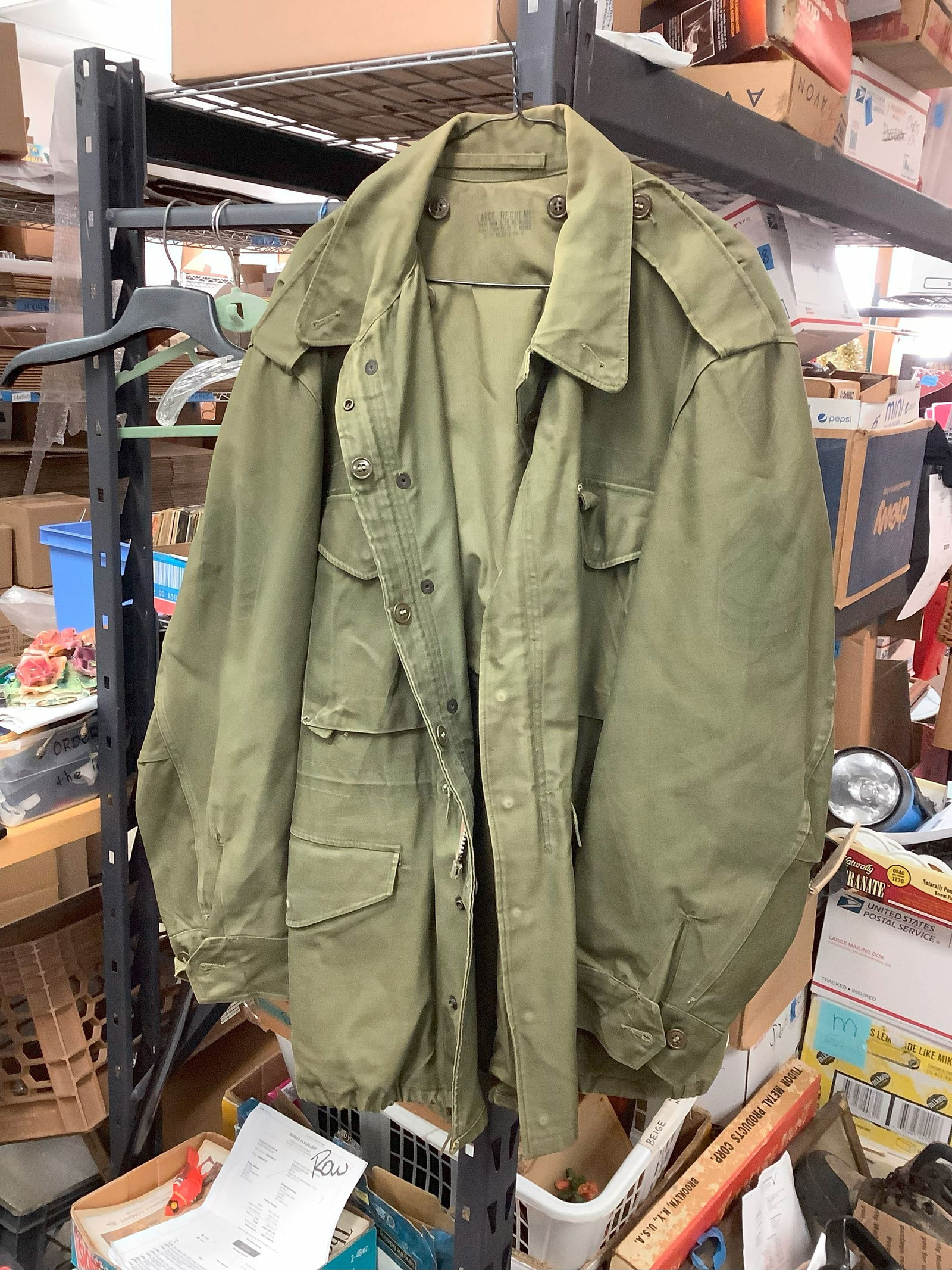 Military Field Jacket Large Regular (1 of 1)