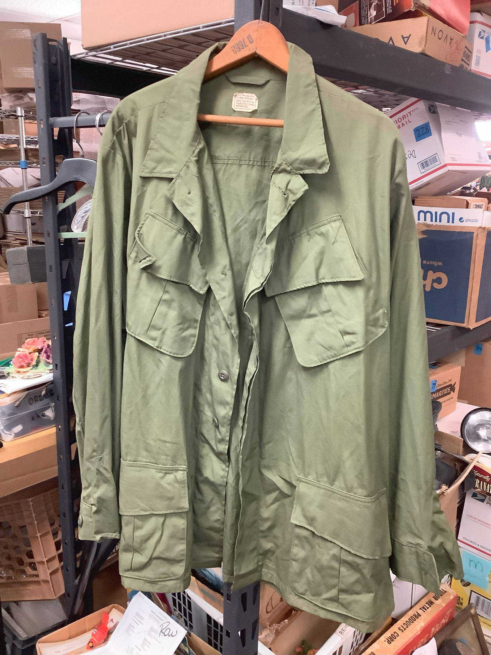 Military Shirt size X Large Regular (1 of 1)