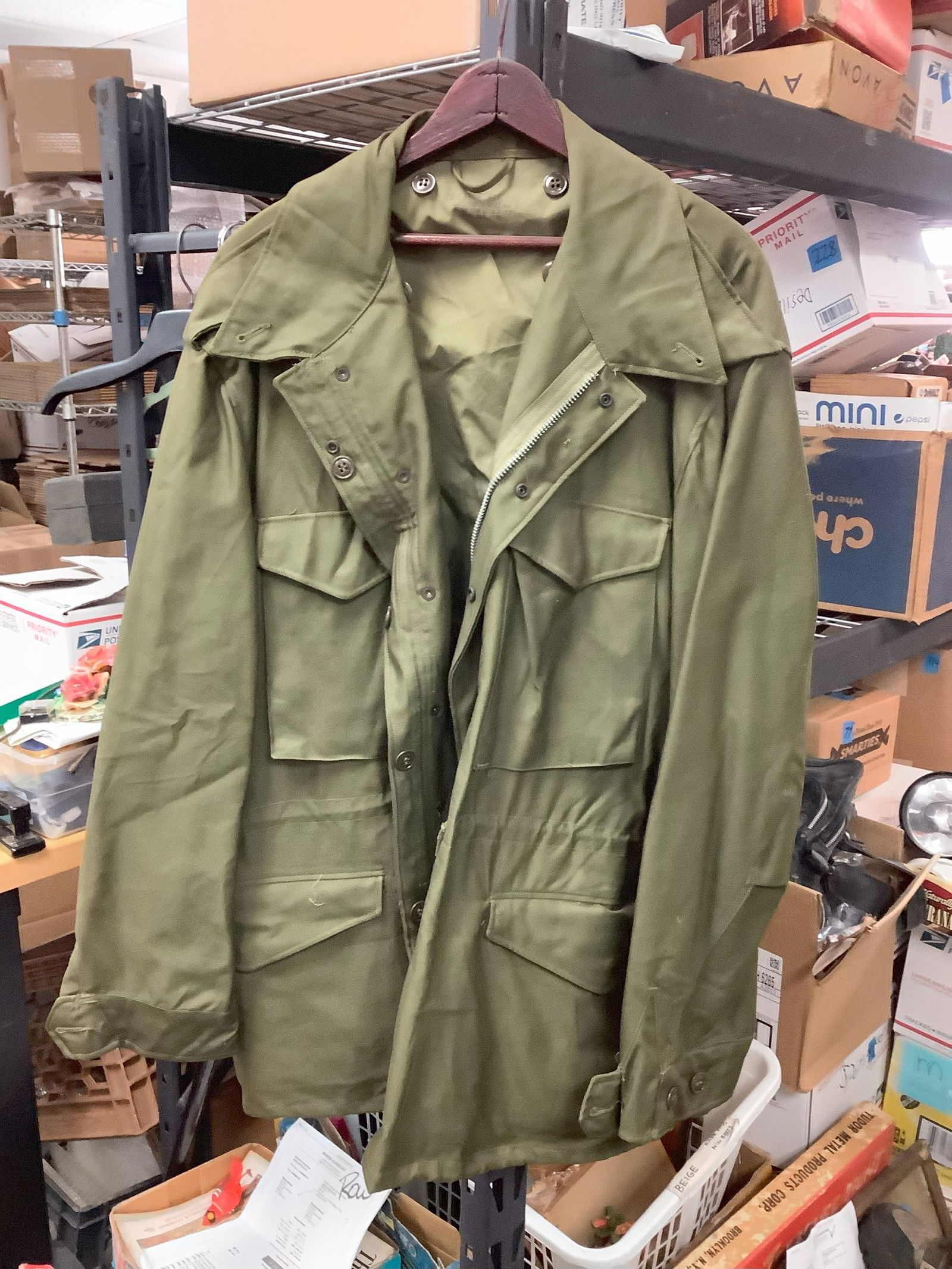 Military Field Jacket size X Large Regular (1 of 1)