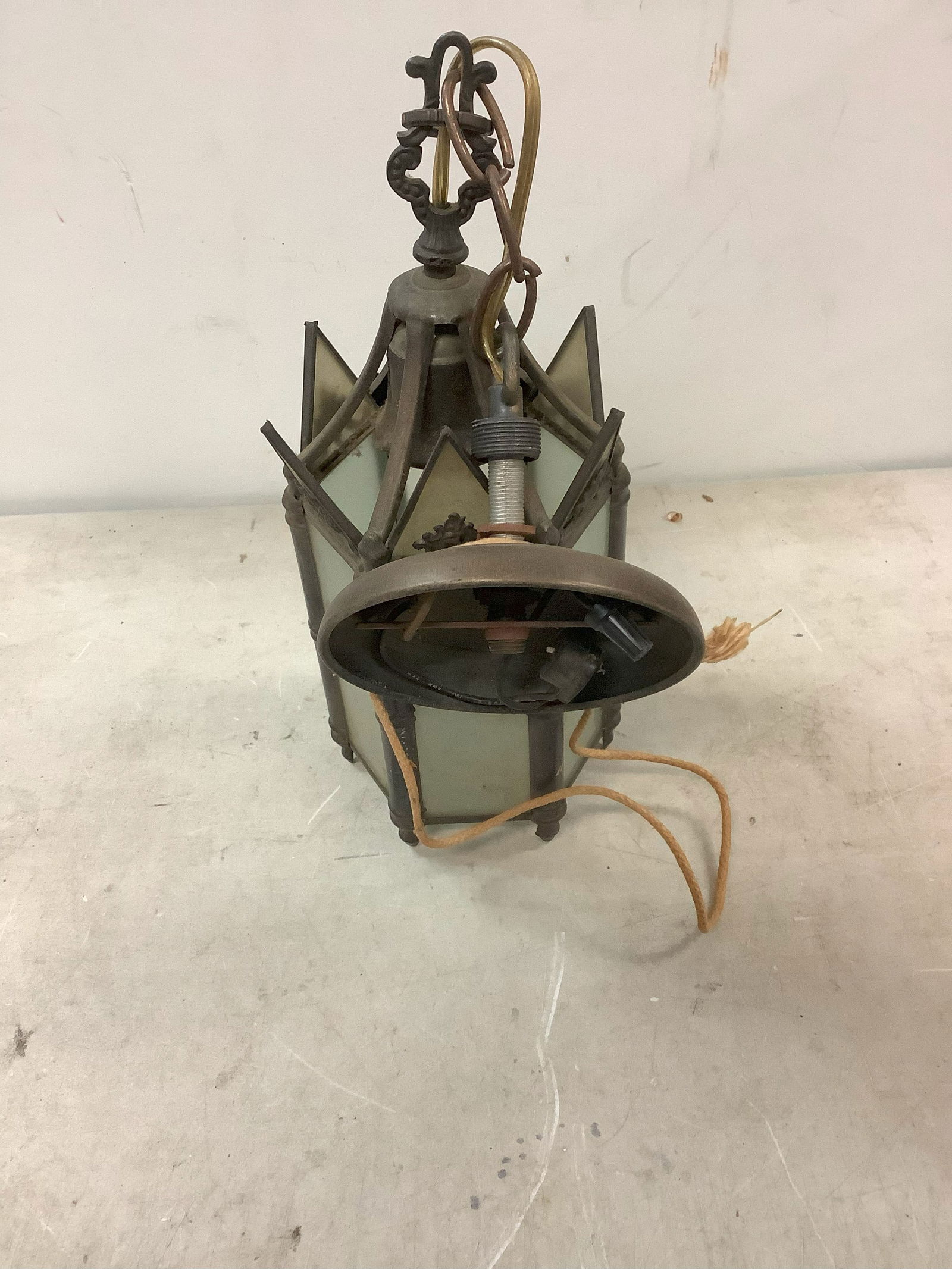 Vintage Iron Hanging Lantern (1 of 1)