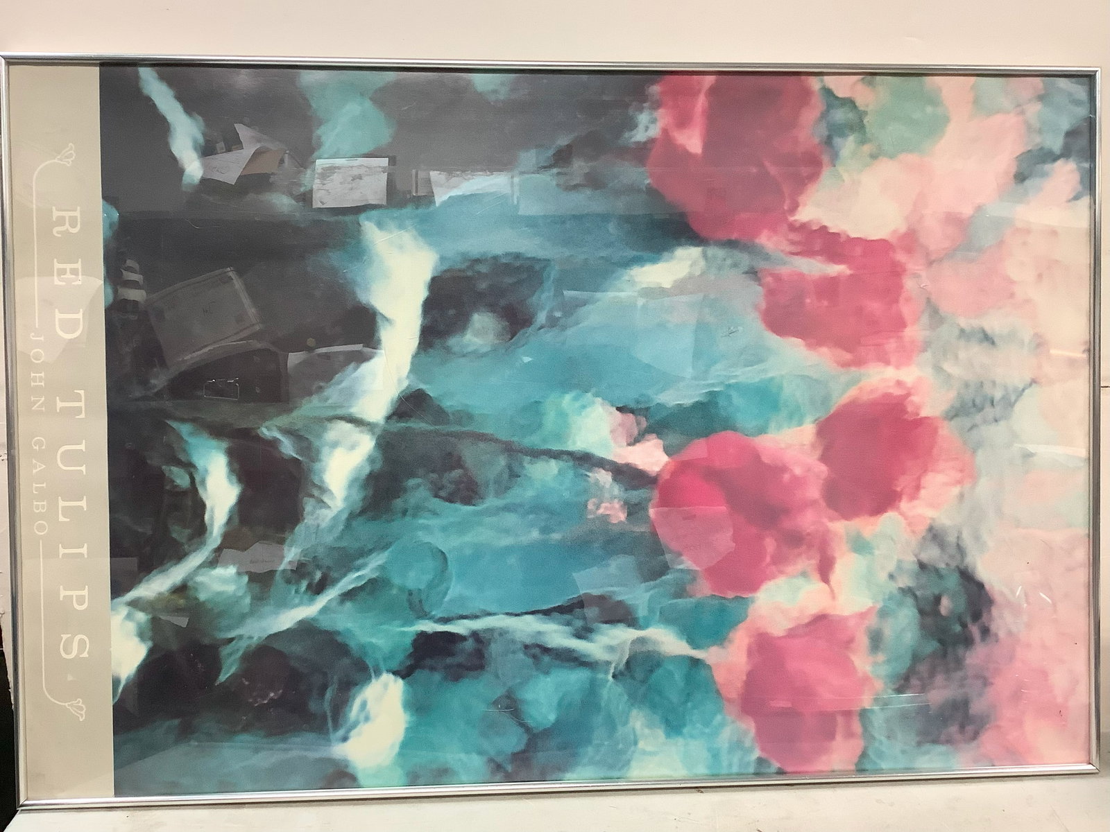 Red tulips framed artwork John Calbo 36in.x24in. (1 of 1)