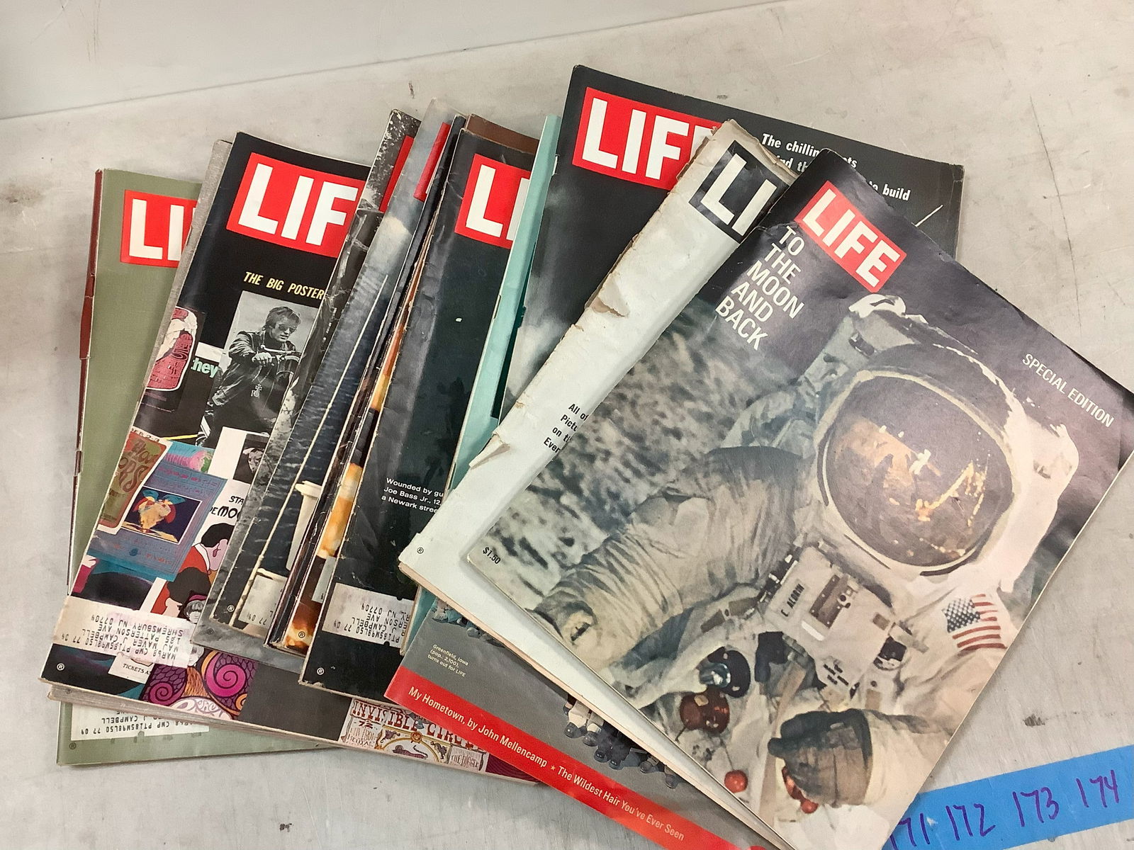 Lot of Assorted Life Magazines Circa 1960s (1 of 1)