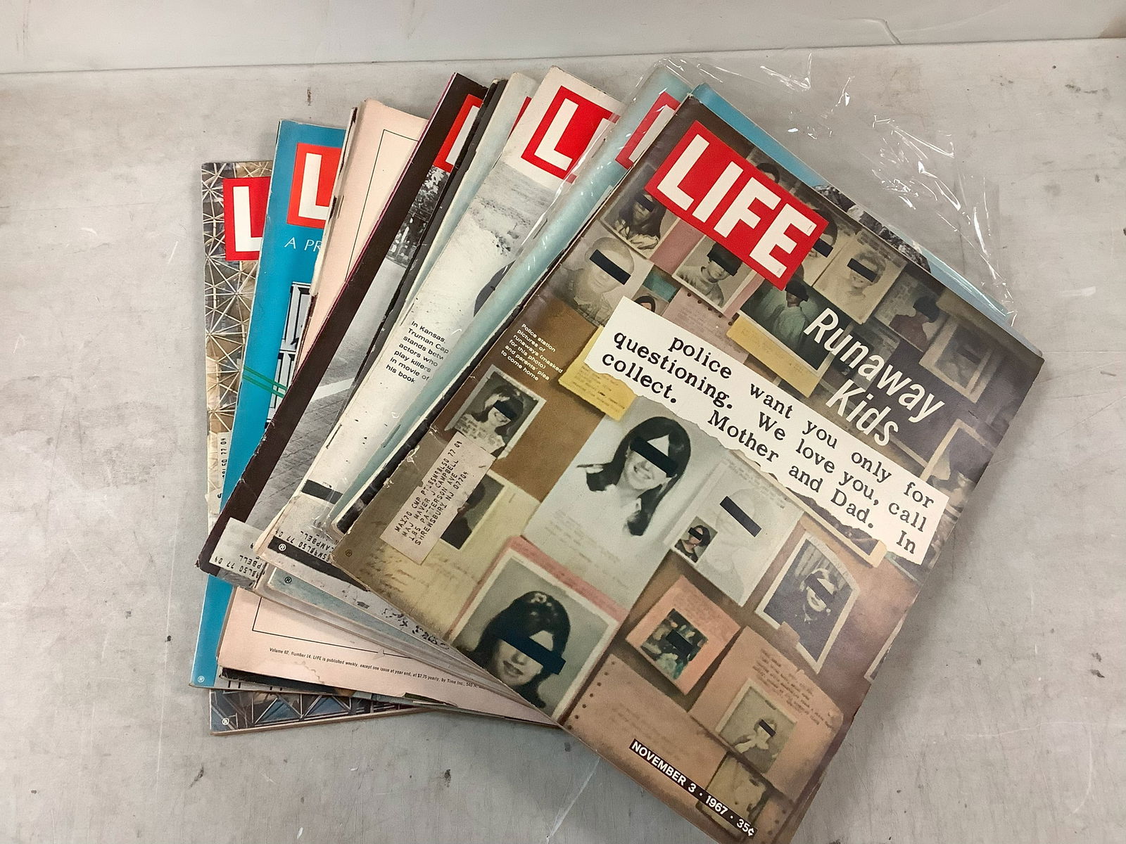 Lot of Assorted Life Magazines Circa 1960s (1 of 1)