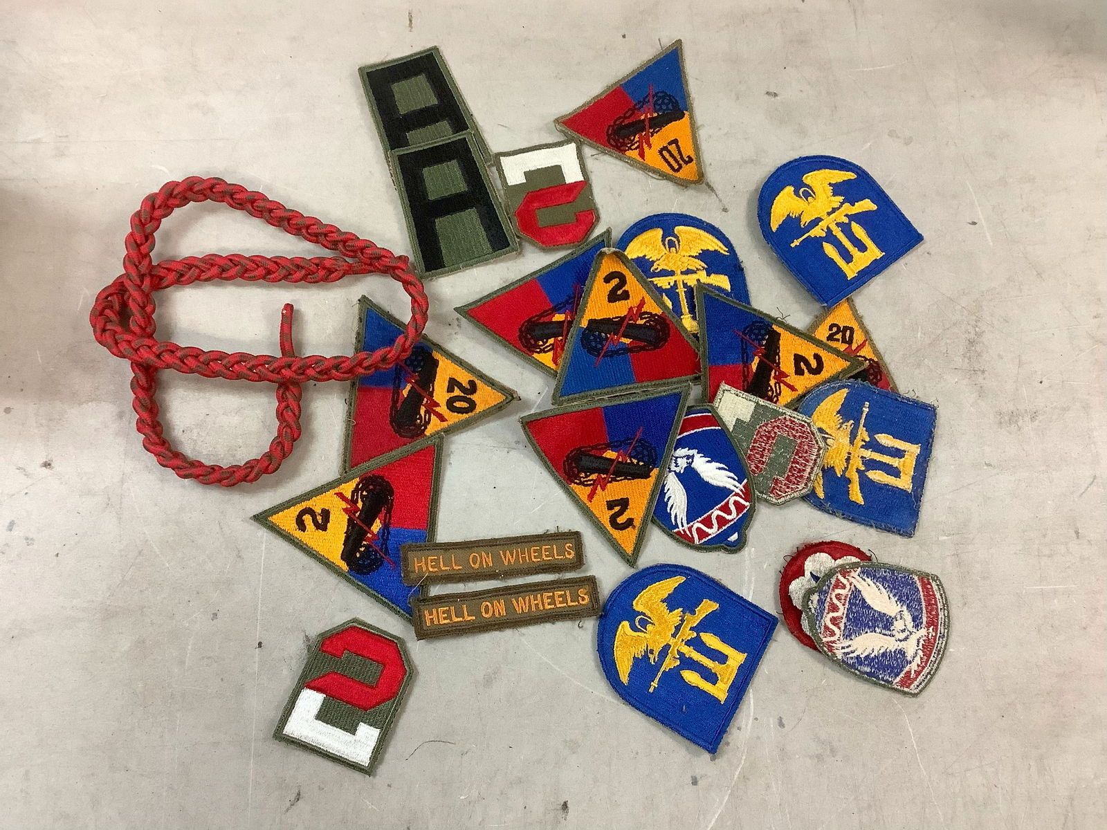 Lot of Various Military Patches (1 of 1)