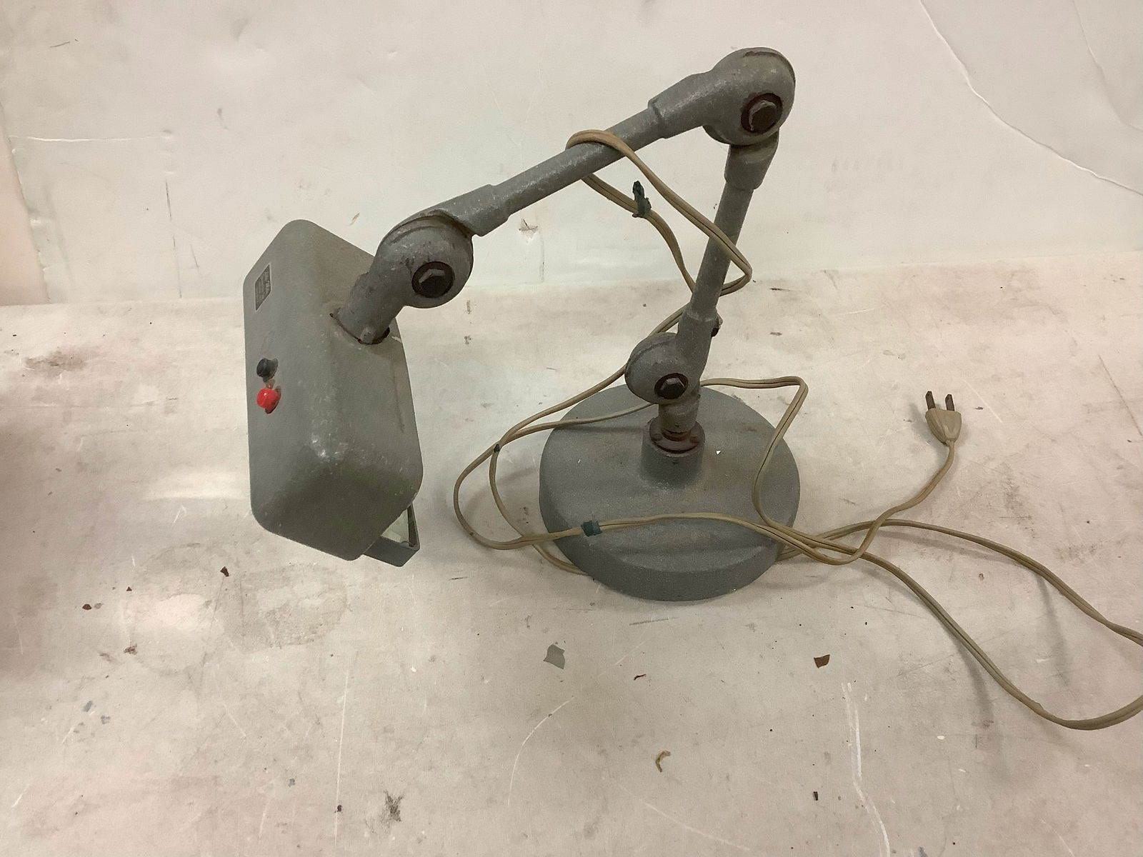 Lite-Mite Stocker & Yale Inc. Vintage Desk Lamp untested (1 of 1)