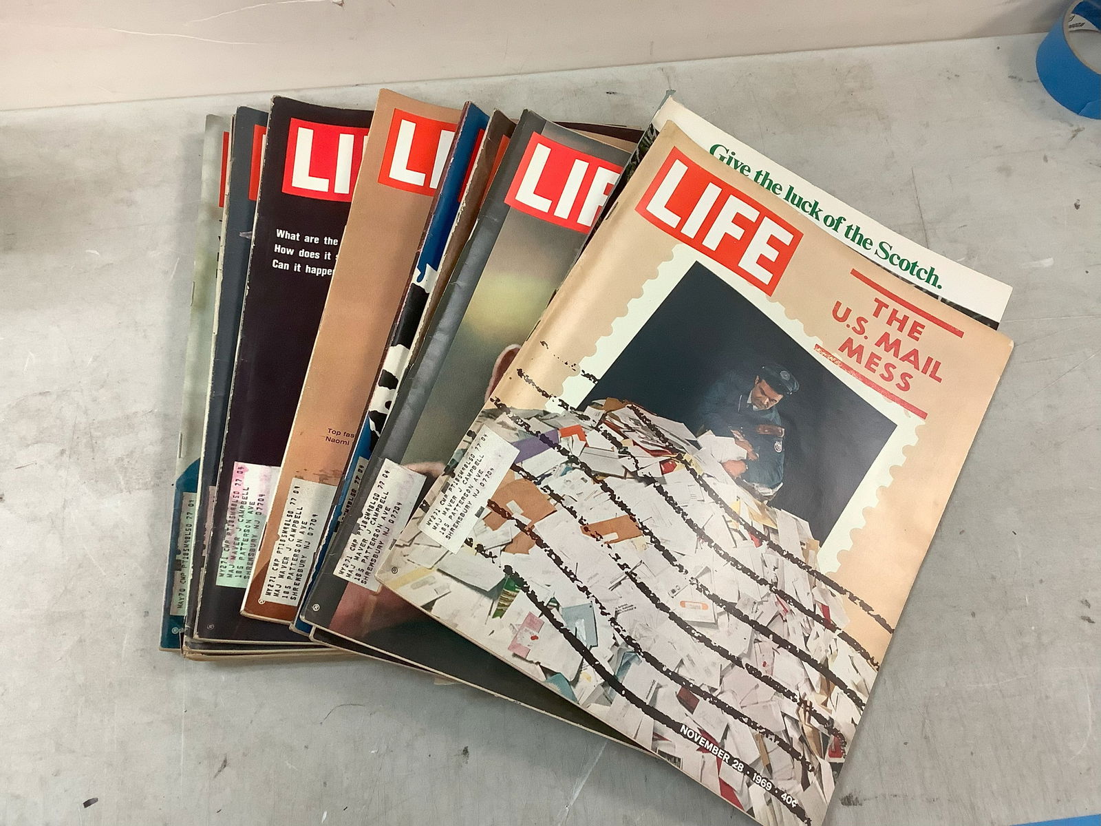 Lot of Assorted Life Magazines Circa 1960s (1 of 1)