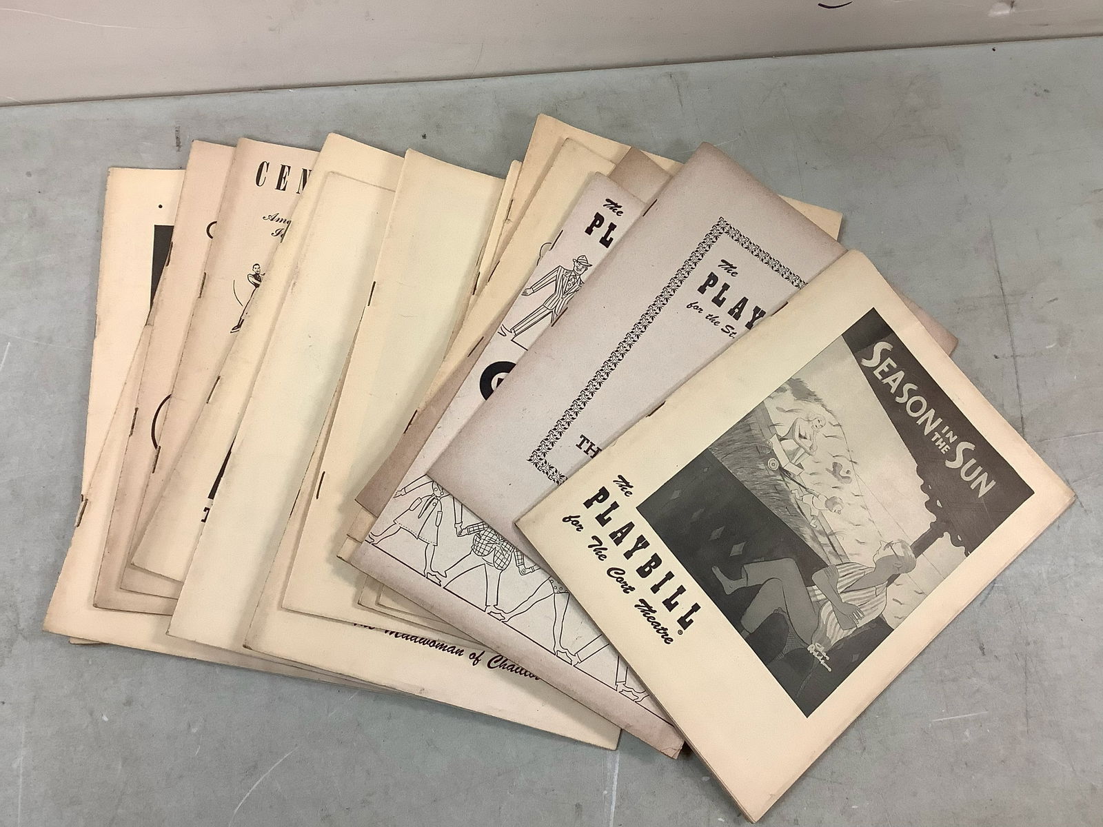 Lot of Assorted Vintage Playbills (1 of 1)