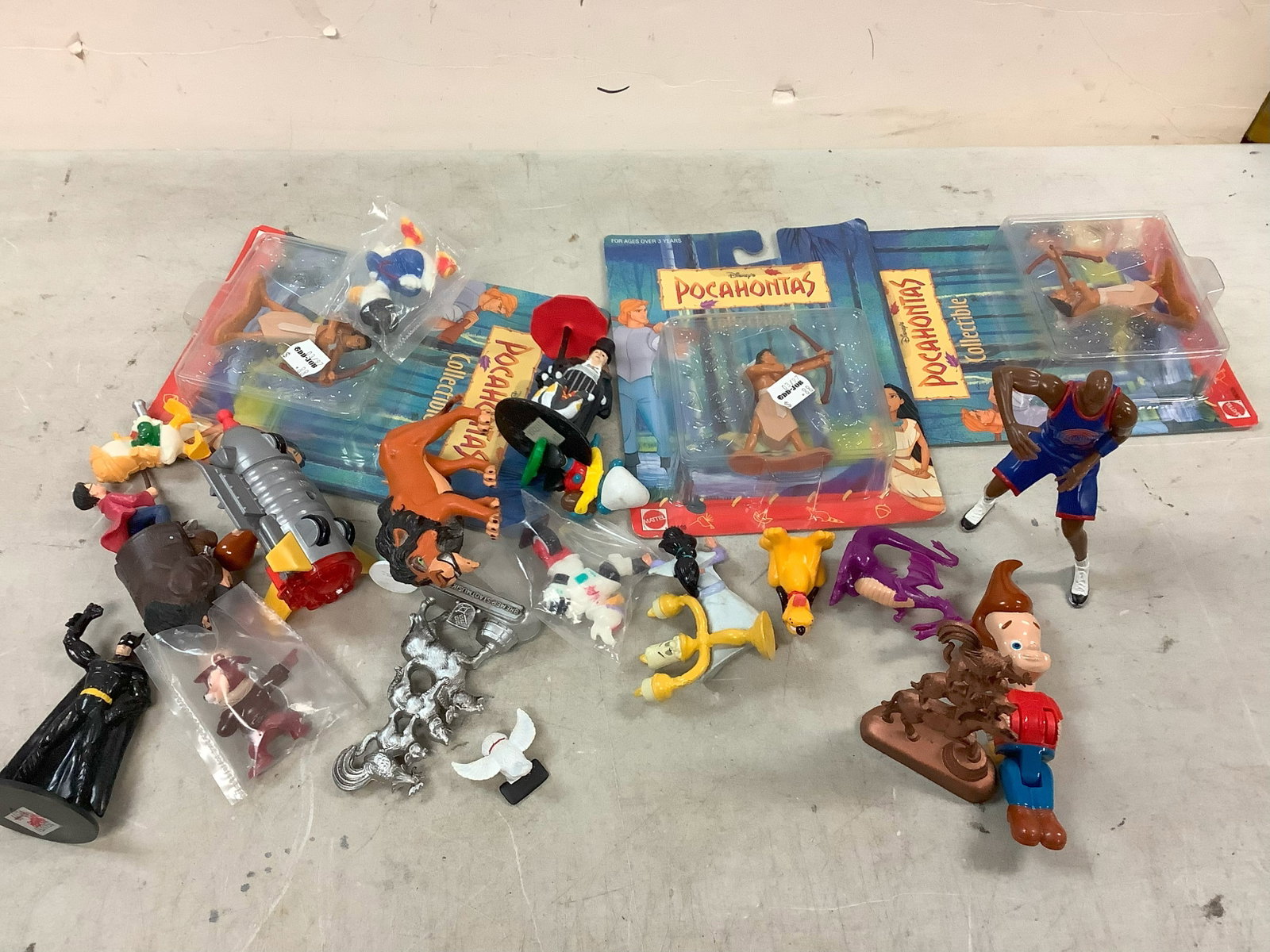 Pocahantas Collectibles NIB, Michael Jordan Action Fifure, Jimmy Neutron and more: Pocahantas Collectibles NIB, Michael Jordan Action Fifure, Jimmy Neutron and more