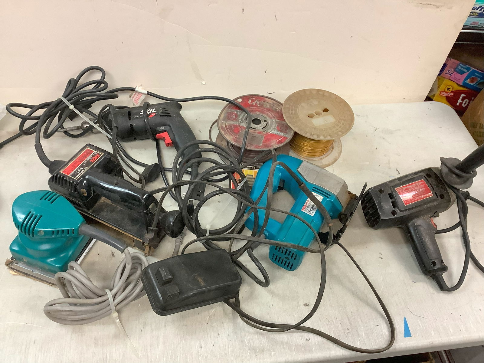 Sears Electric Drill, Electric Jig Saw, Electrical Wire, Skil Sander, Skil Drill etc. (1 of 1)