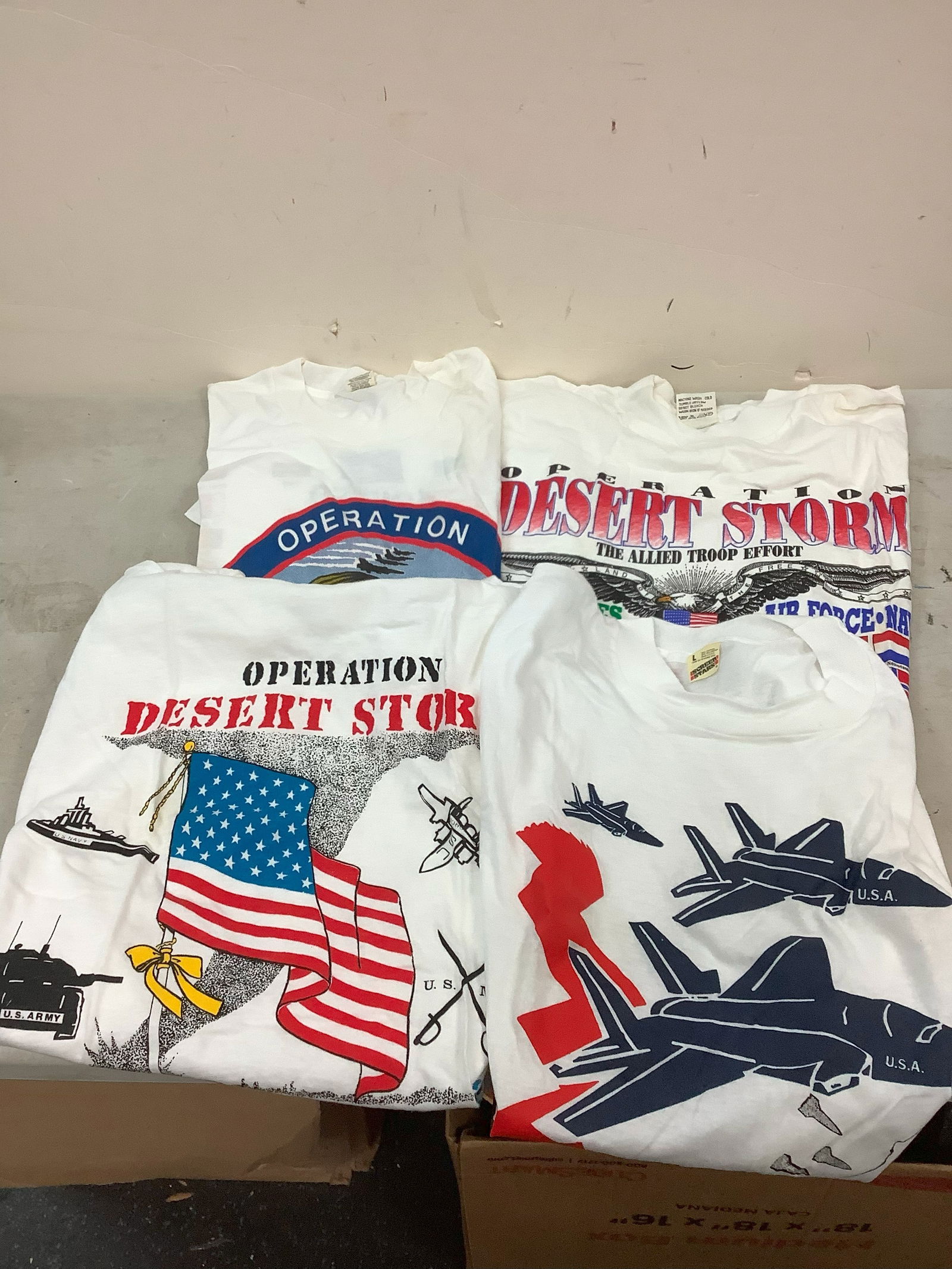 Lot of Assorted Desert Storm T Shirts - various sizes (1 of 1)