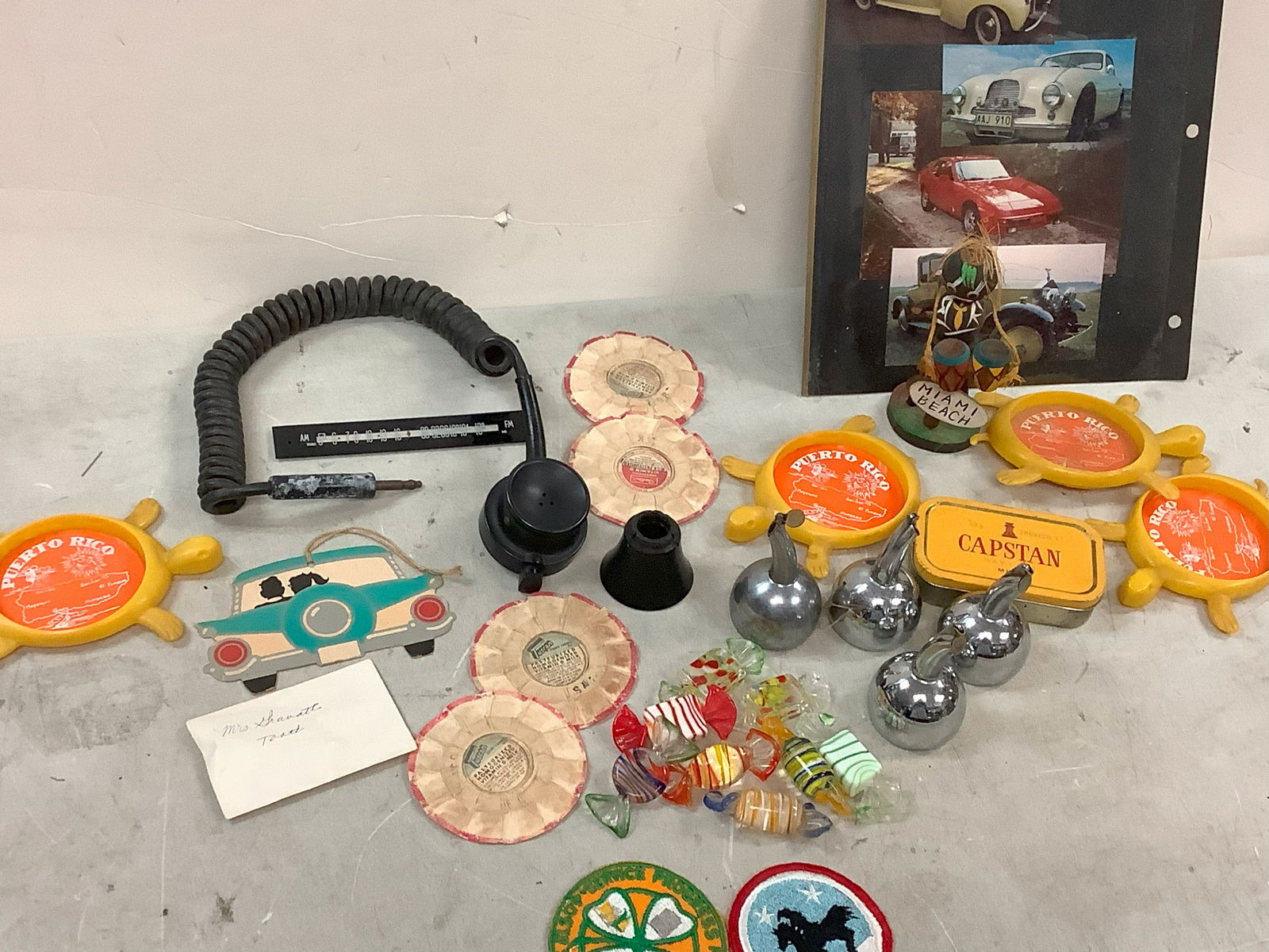 Vintage Turtle Shape Coasters Puerto Rico, Spill Stop Wine Stoppers, Vintage Tuscan Milk Tops, Old: Vintage Turtle Shape Coasters Puerto Rico, Spill Stop Wine Stoppers, Vintage Tuscan Milk Tops, Old Human Tooth and more