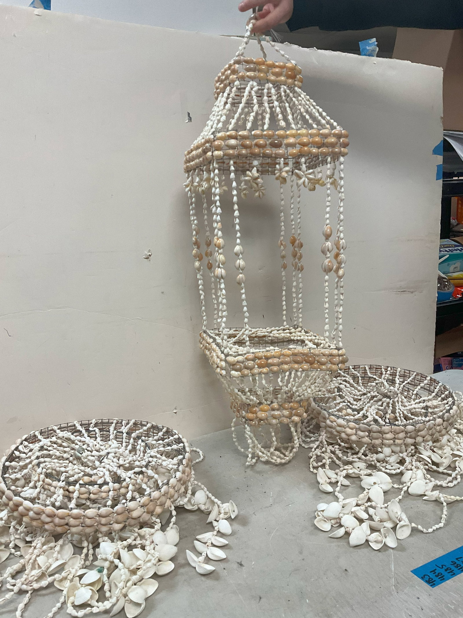 Lot of 3 ceiling hanging decorations: Lot of 3 ceiling hanging decorations