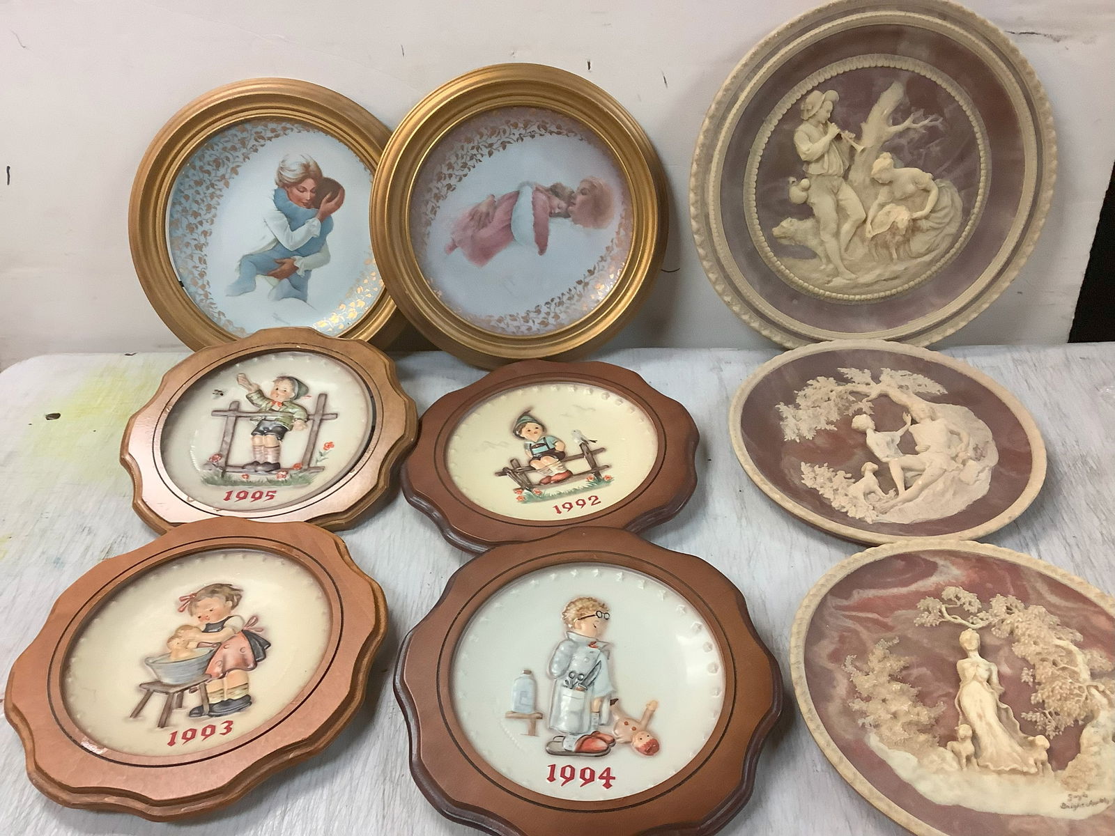 Lot of various decorative plates (Spencer, Gale Bright Appleby and more) (1 of 1)