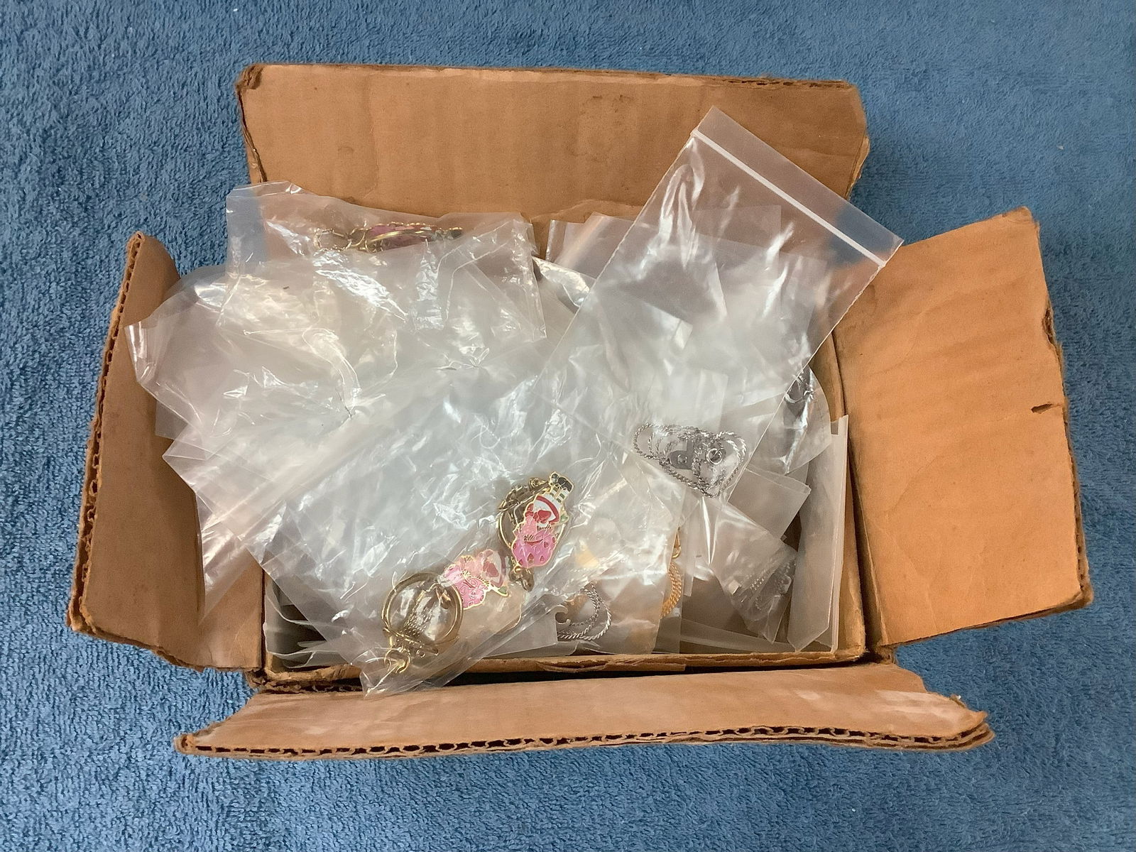 Roget Gold Plated Necklaces, Strawberry Shortcake Keychain (1 of 1)