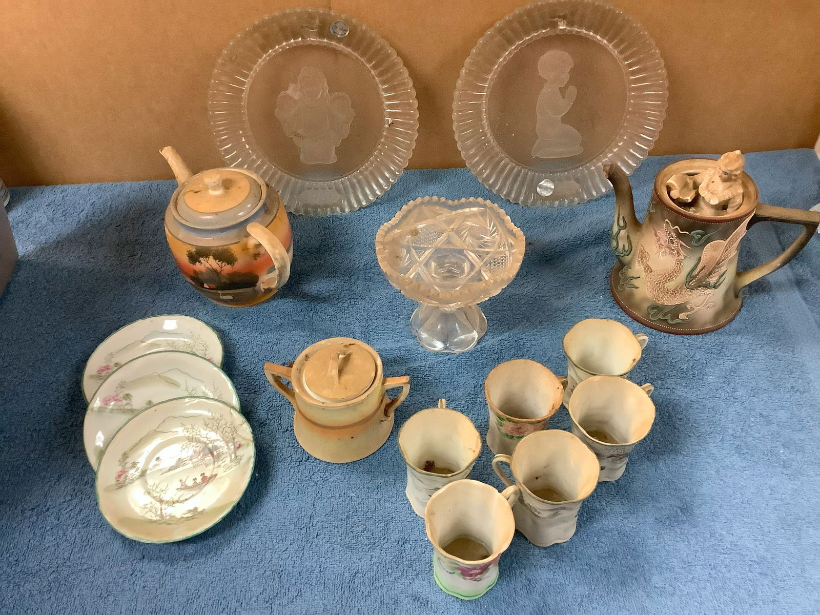 Hand painted Nippon Teapots, Nippon Saucers, Goebel Glass Collectors Plates and More (1 of 1)
