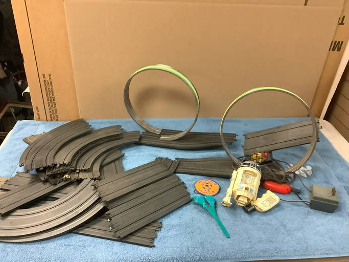 Vintage Tyco Electric Racing Track, Power Pack And More