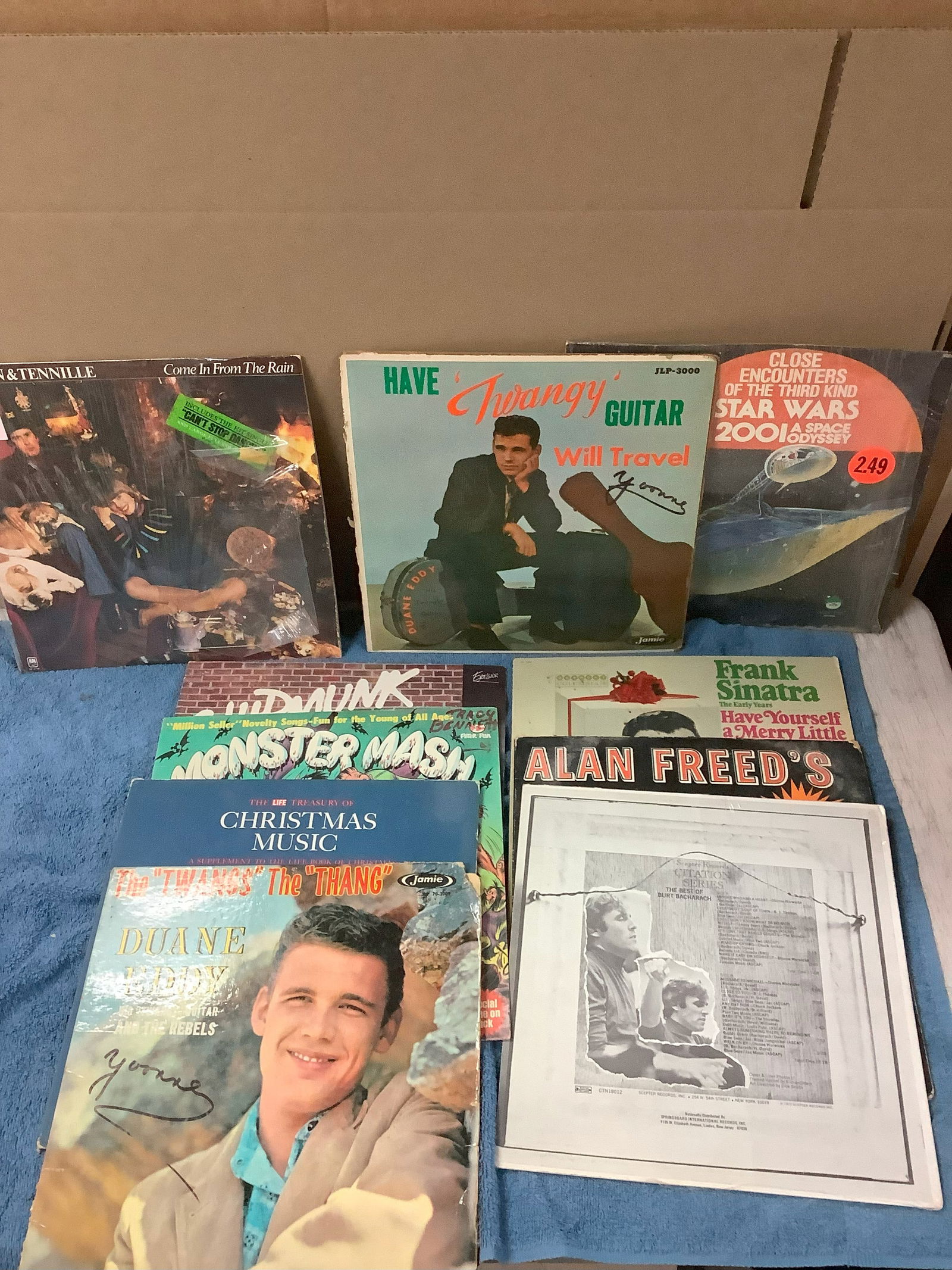 Lot of Vintage Albums including Monster Mash, Frank Sinatra, Duane Eddy and More (1 of 1)